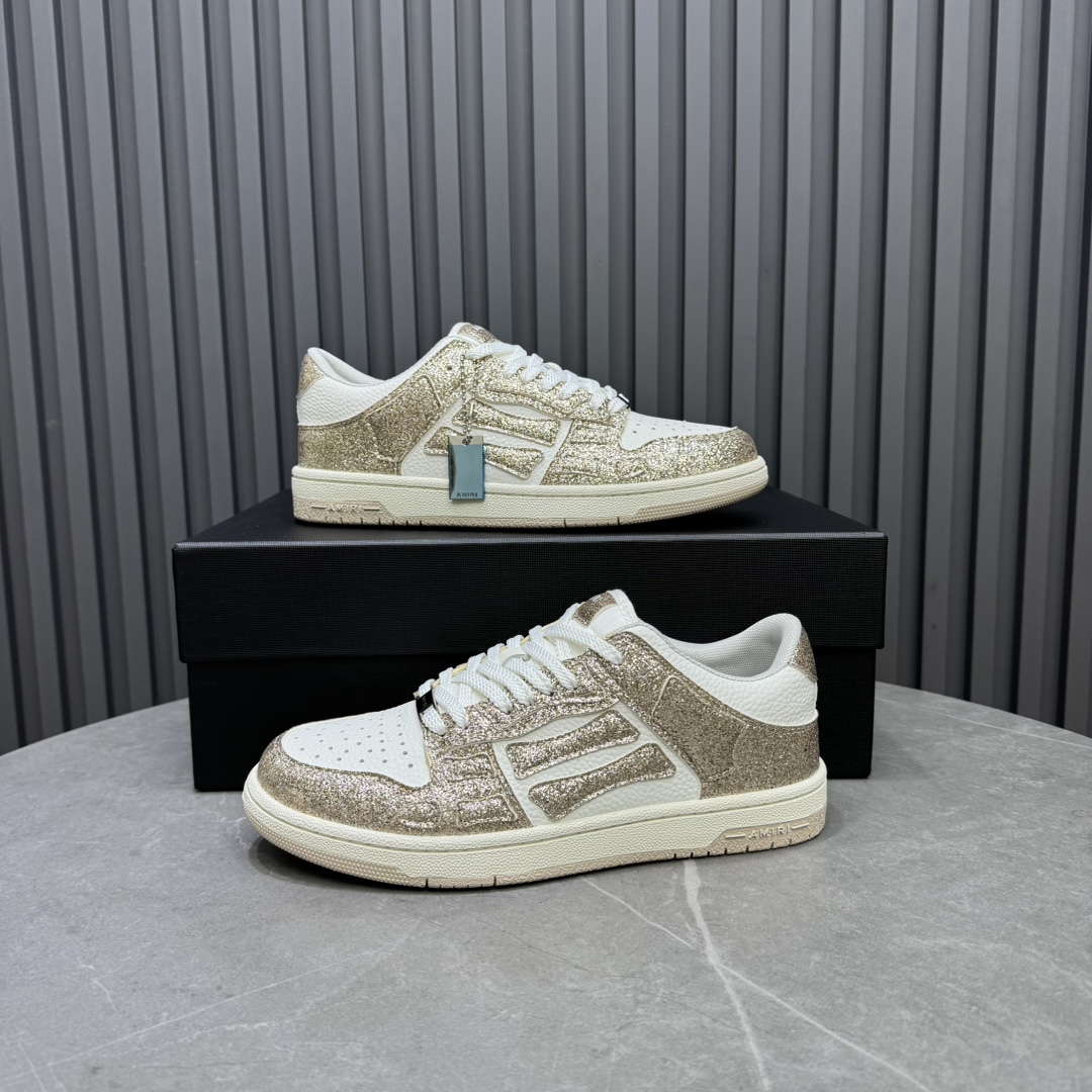Amiri Bone Runner Sneakers: Stylish Low-Top Design for Men and Women 9 i1731617482 2687 5