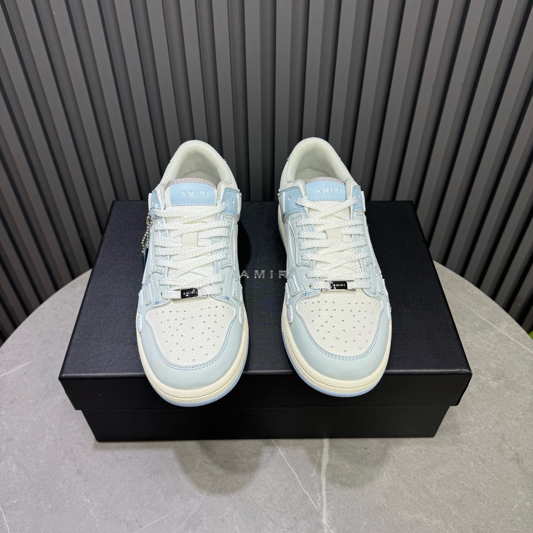 Amiri Bone Runner Sneakers: Leather Upper, Bone Detailing, Stylish and Trendy 6 i1736190927133 2027 0 4