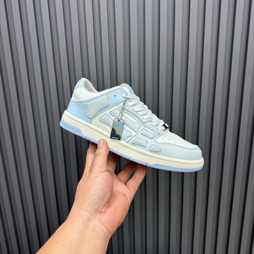 Amiri Bone Runner Sneakers: Leather Upper, Bone Detailing, Stylish and Trendy 4 i1736190927133 9368 0 2