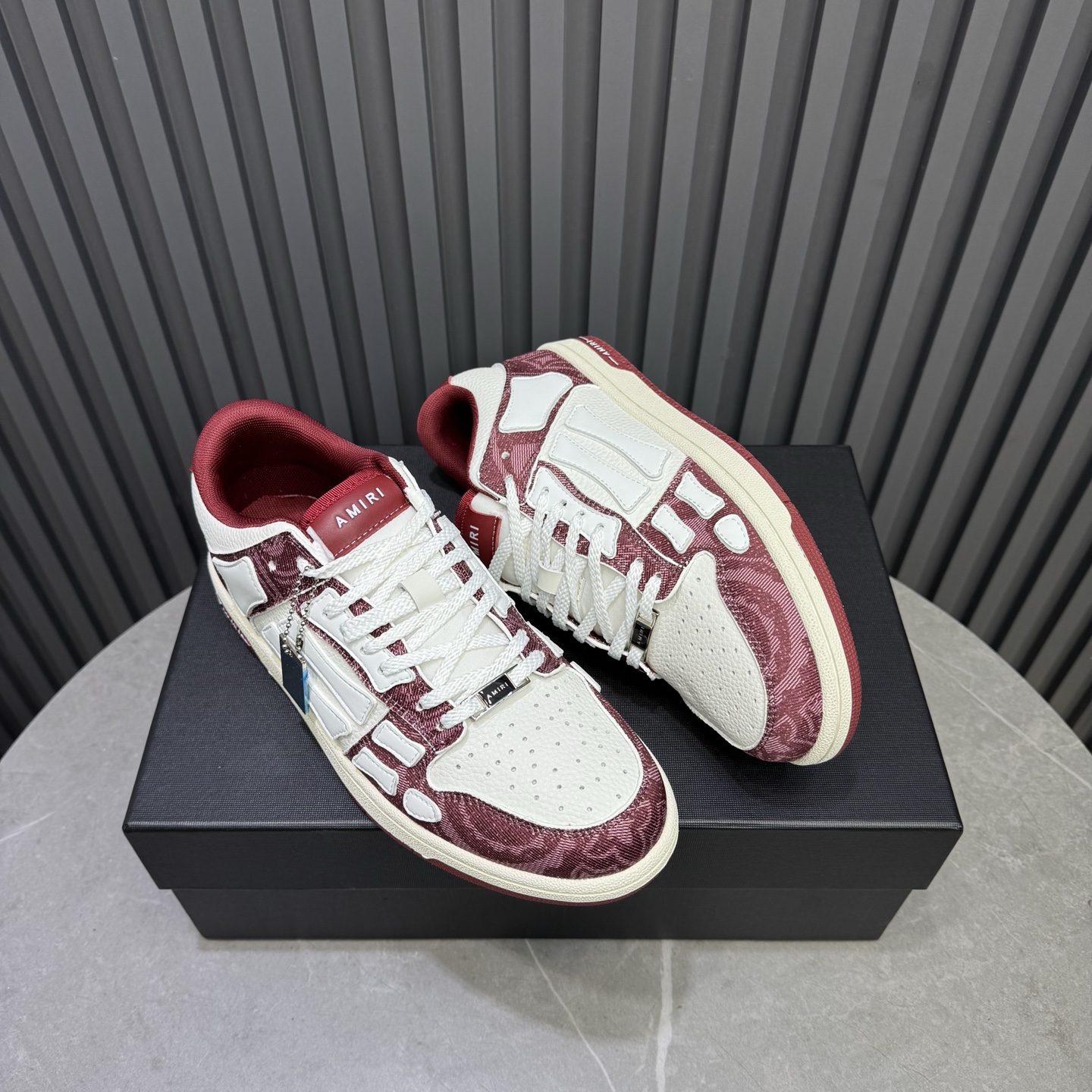 Amiri Bone Runner Sneakers: Low Top, Lace-Up, Leather, Fashion Sneakers 5 i1743861539518 4656 0 4