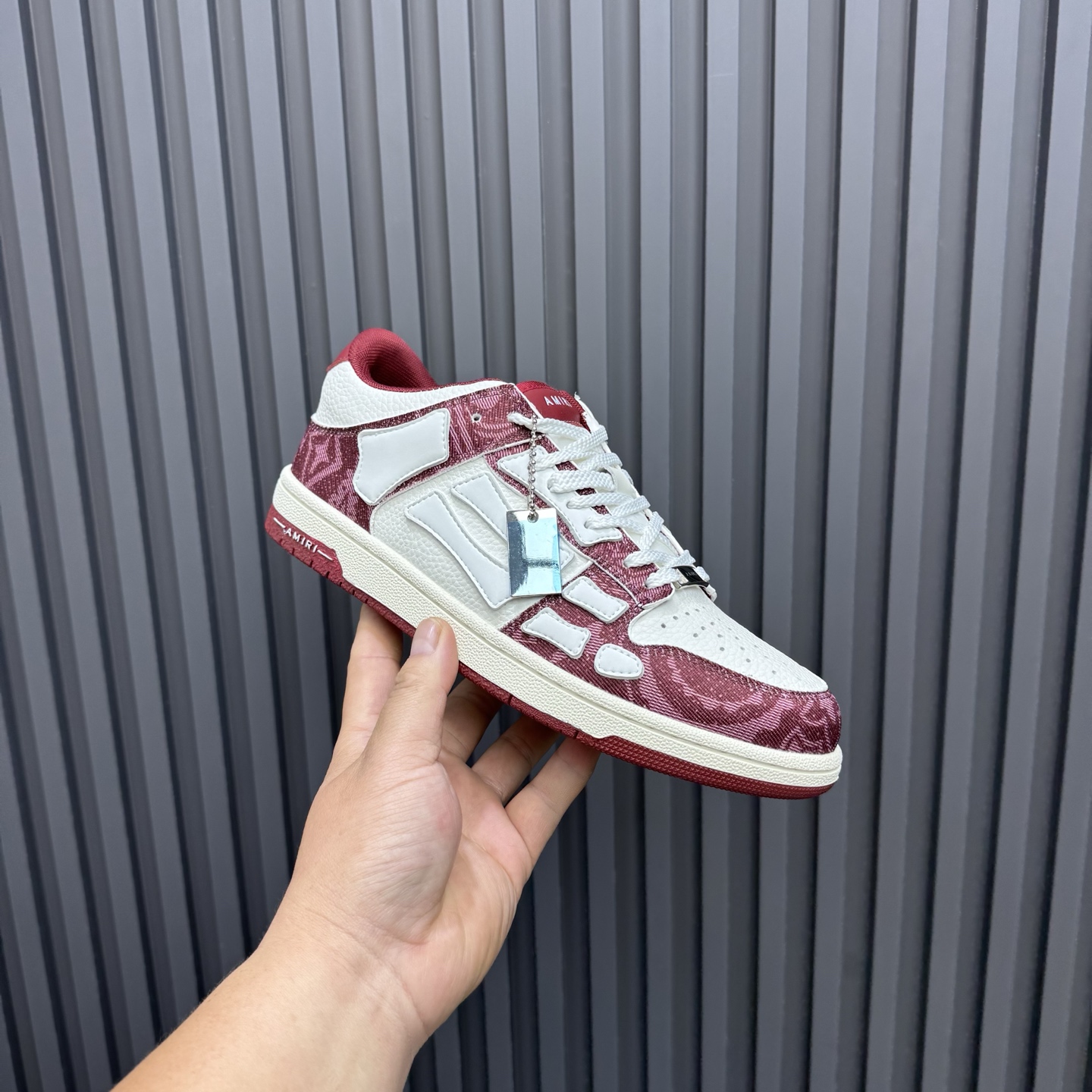 Amiri Bone Runner Sneakers: Low Top, Lace-Up, Leather, Fashion Sneakers 4 i1743861539643 3781 0 2