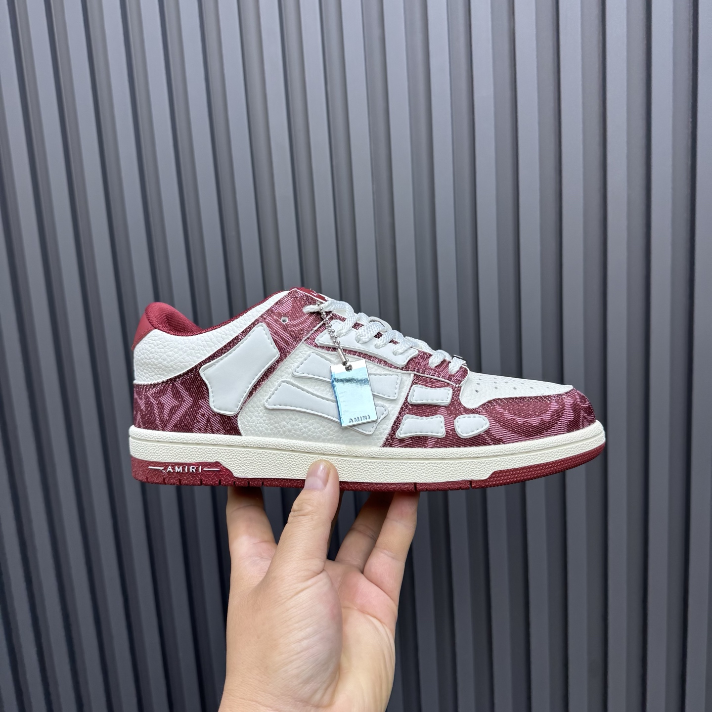 Amiri Bone Runner Sneakers: Low Top, Lace-Up, Leather, Fashion Sneakers 3 i1743861539650 712 0 1
