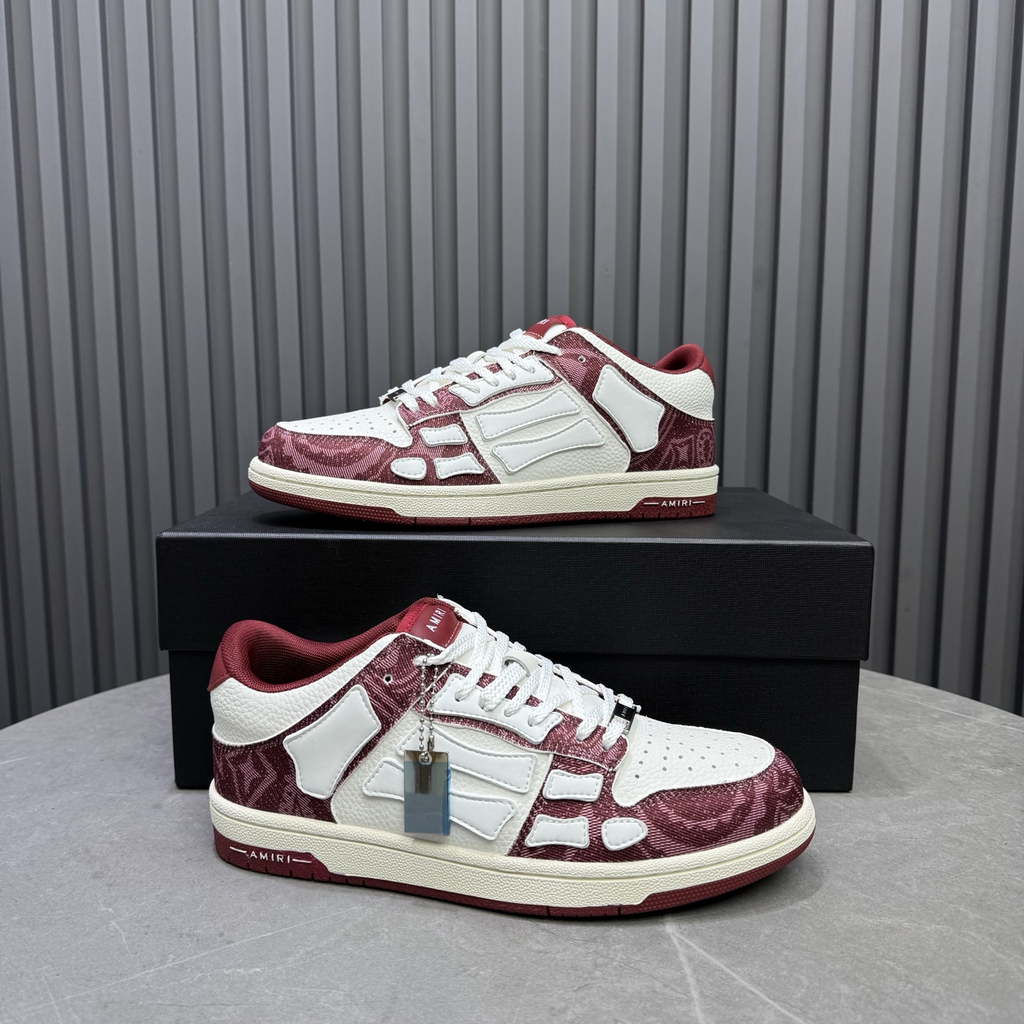 Amiri Bone Runner Sneakers: Low Top, Lace-Up, Leather, Fashion Sneakers 10 i1743861542541 7421 0 6