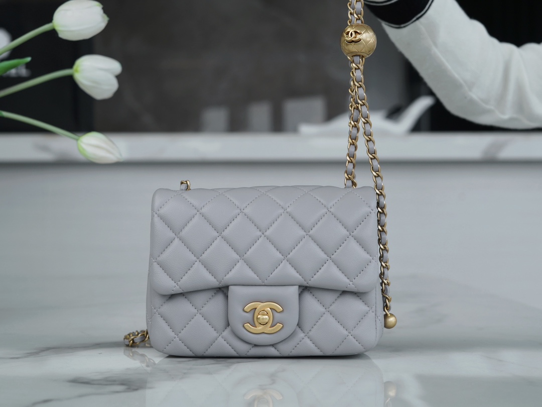 Chanel 7 Star
 Belt Bags & Fanny Packs Handbags Crossbody & Shoulder Bags Grey Light Gray Underarm