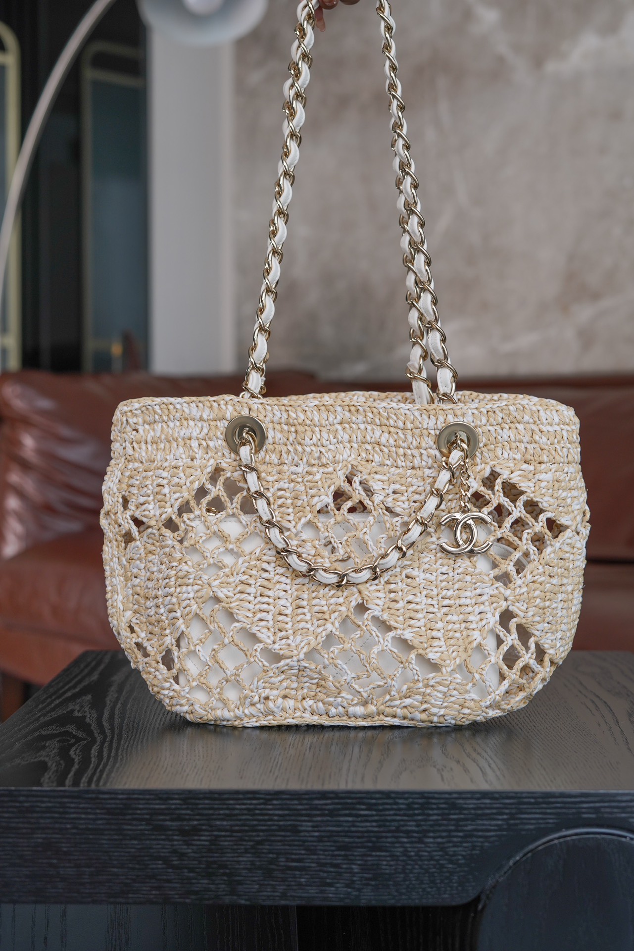 Chanel Handbags Tote Bags Top Quality Replica
 Openwork Straw Woven Weave Summer Collection Beach