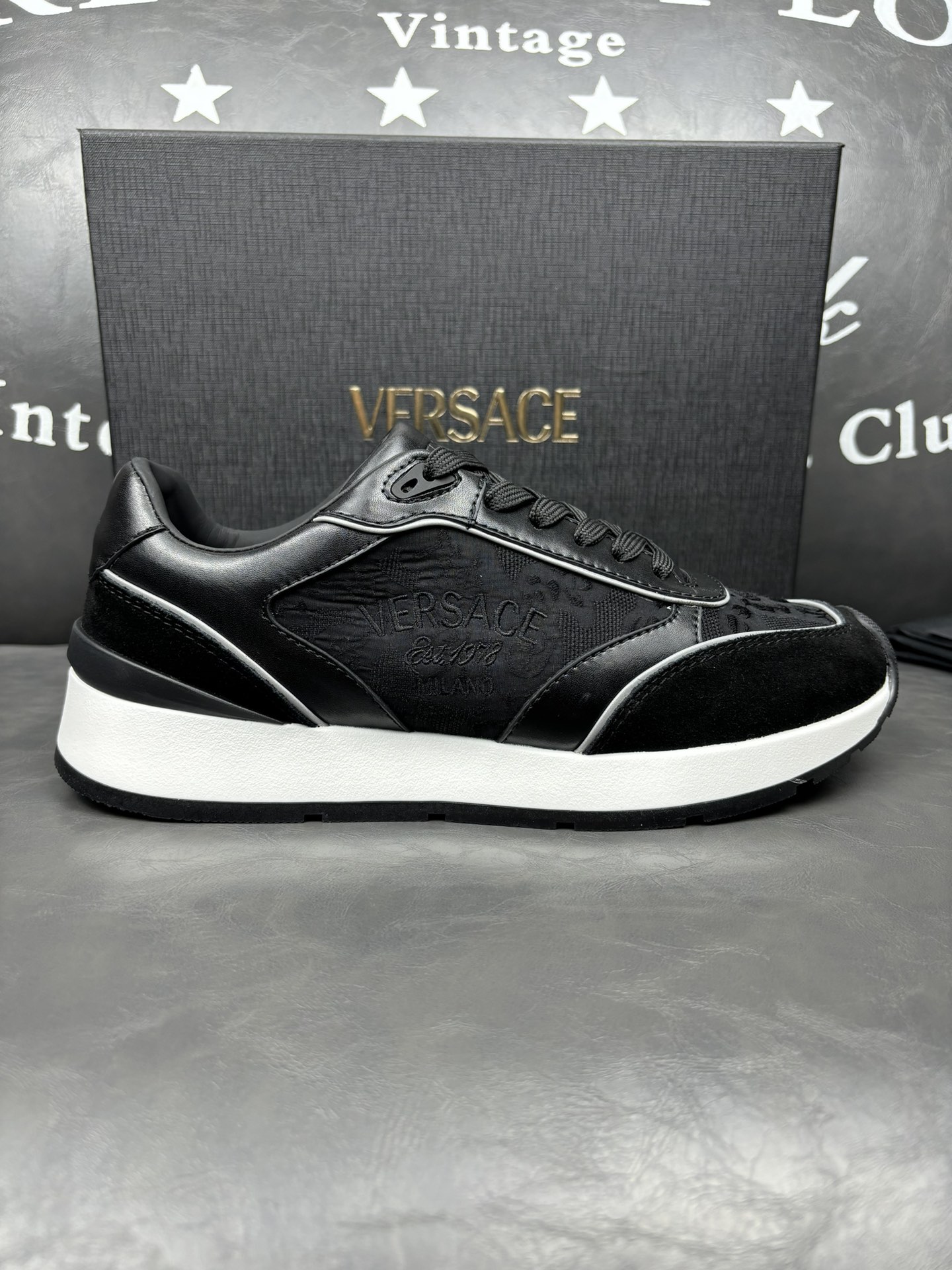 [Primavera y verano nuevo] VERSACE / Versace Hombres Versace Milano 39-44 38.45 personalizado