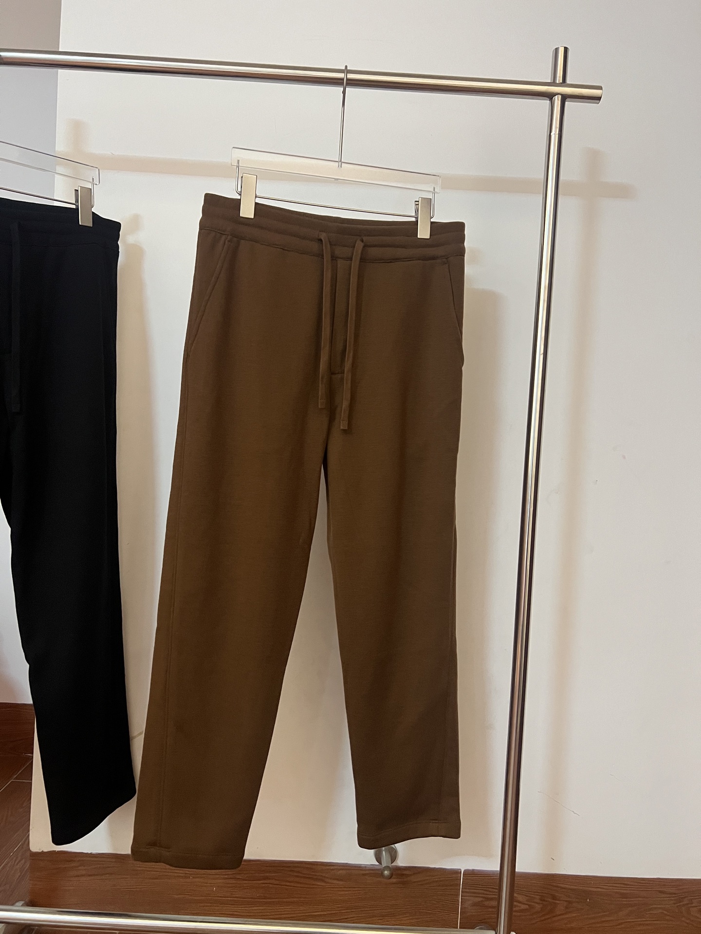 lp🆕 （羊毛加绒）2025冬季官网同款加绒羊毛裤 黑色 啡色 S. M. L. XL. XXL