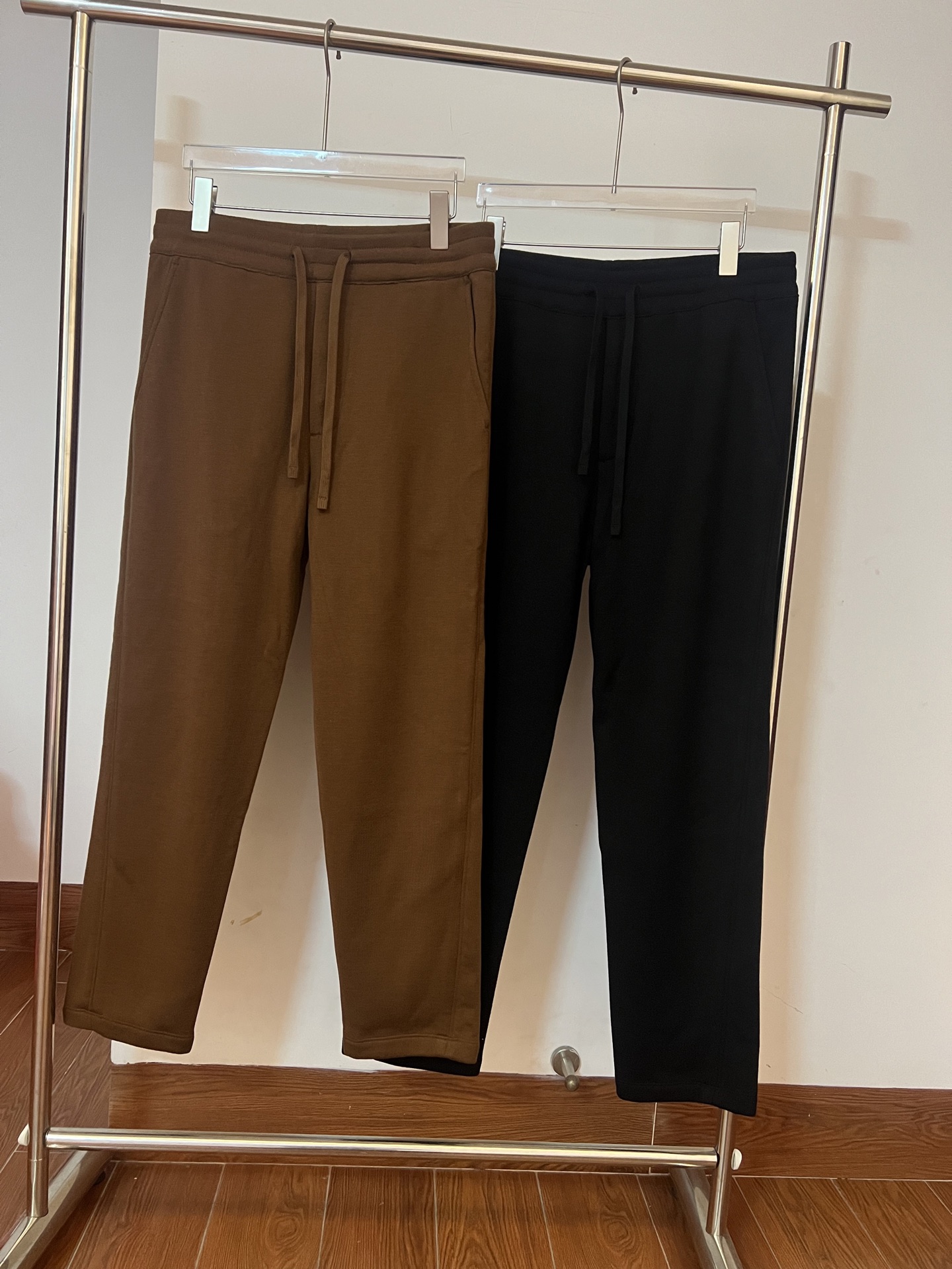 lp🆕 （羊毛加绒）2025冬季官网同款加绒羊毛裤 黑色 啡色 S. M. L. XL. XXL