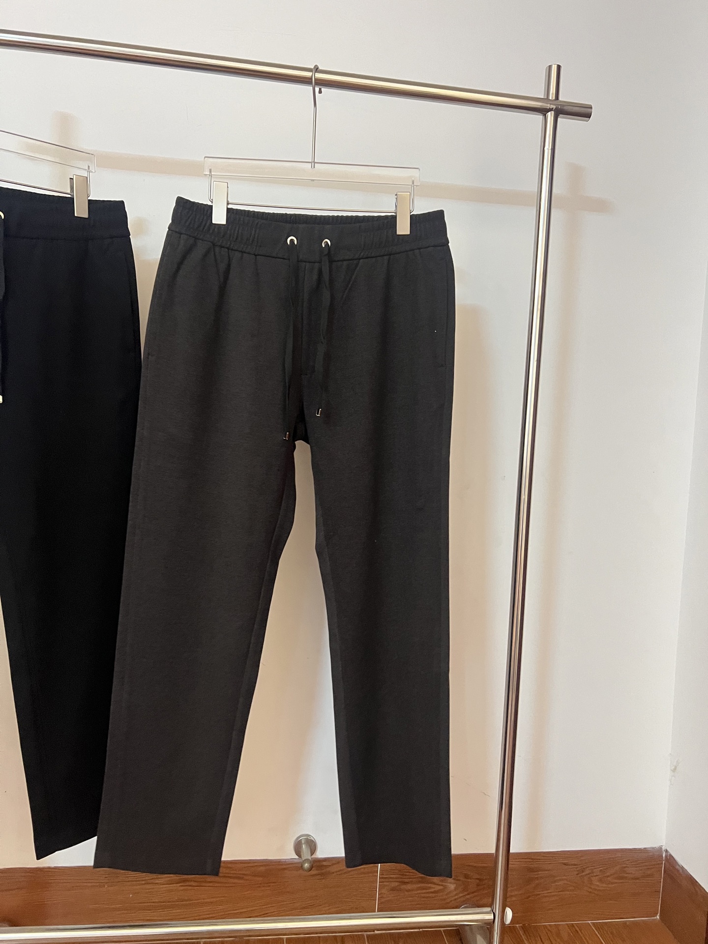 Moncler (加厚薄绒)冬季新款聚酯纤维面料+薄绒卫裤 黑色 啡色 S. M. L. XL. XXL