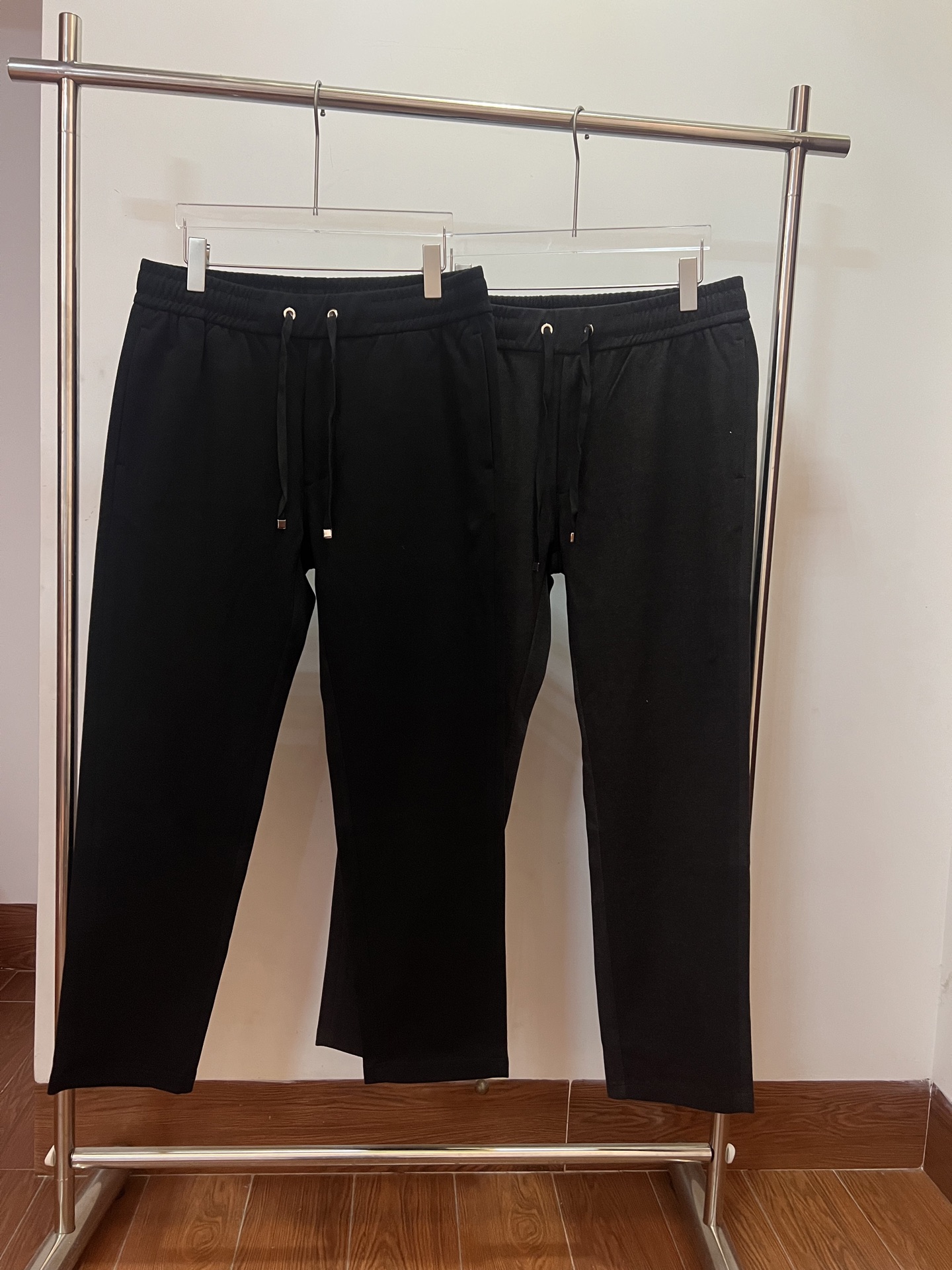 Moncler (加厚薄绒)冬季新款聚酯纤维面料+薄绒卫裤 黑色 啡色 S. M. L. XL. XXL