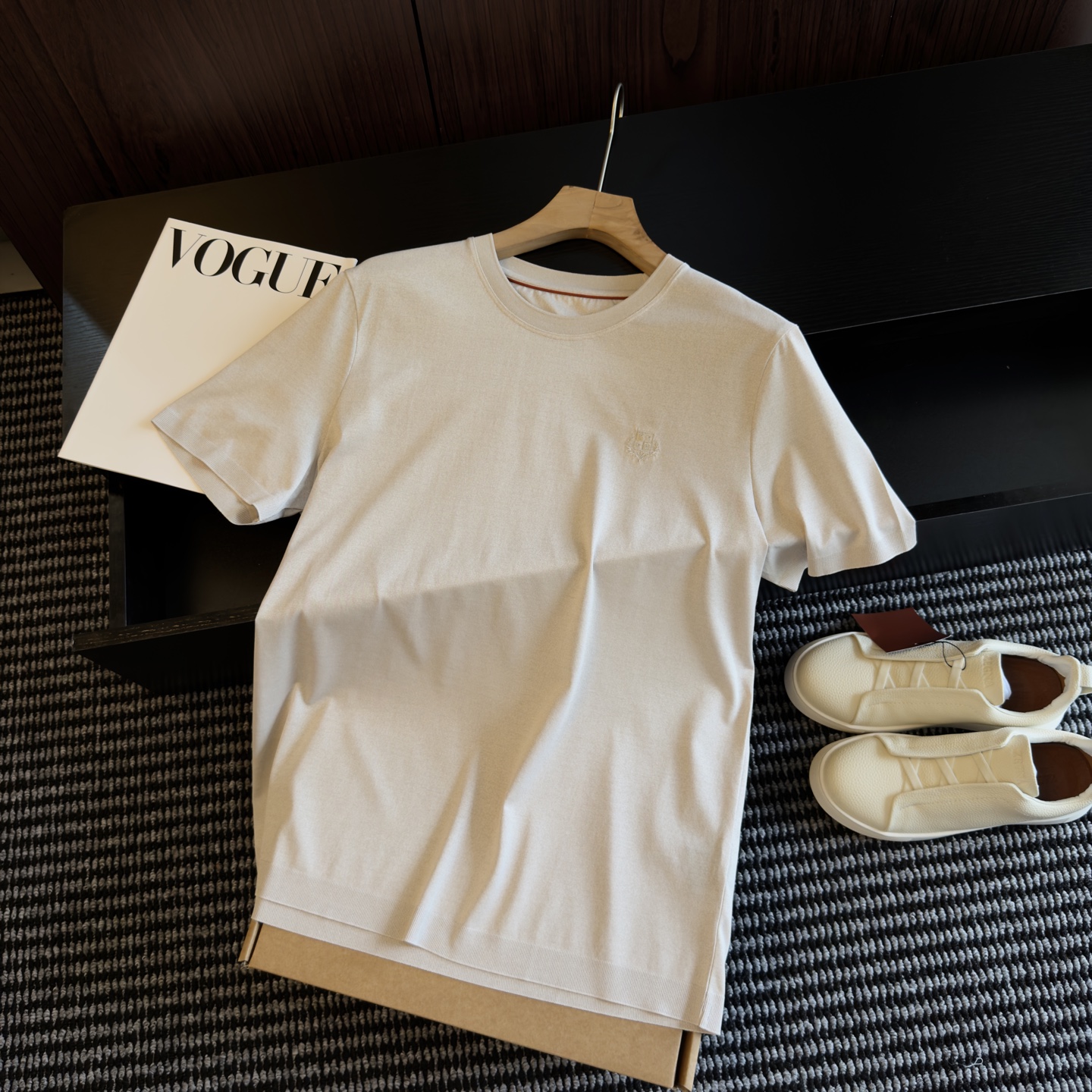 로로피아나 남성 반팔 129643 Loro Piana T Shirt 썸네일 이미지