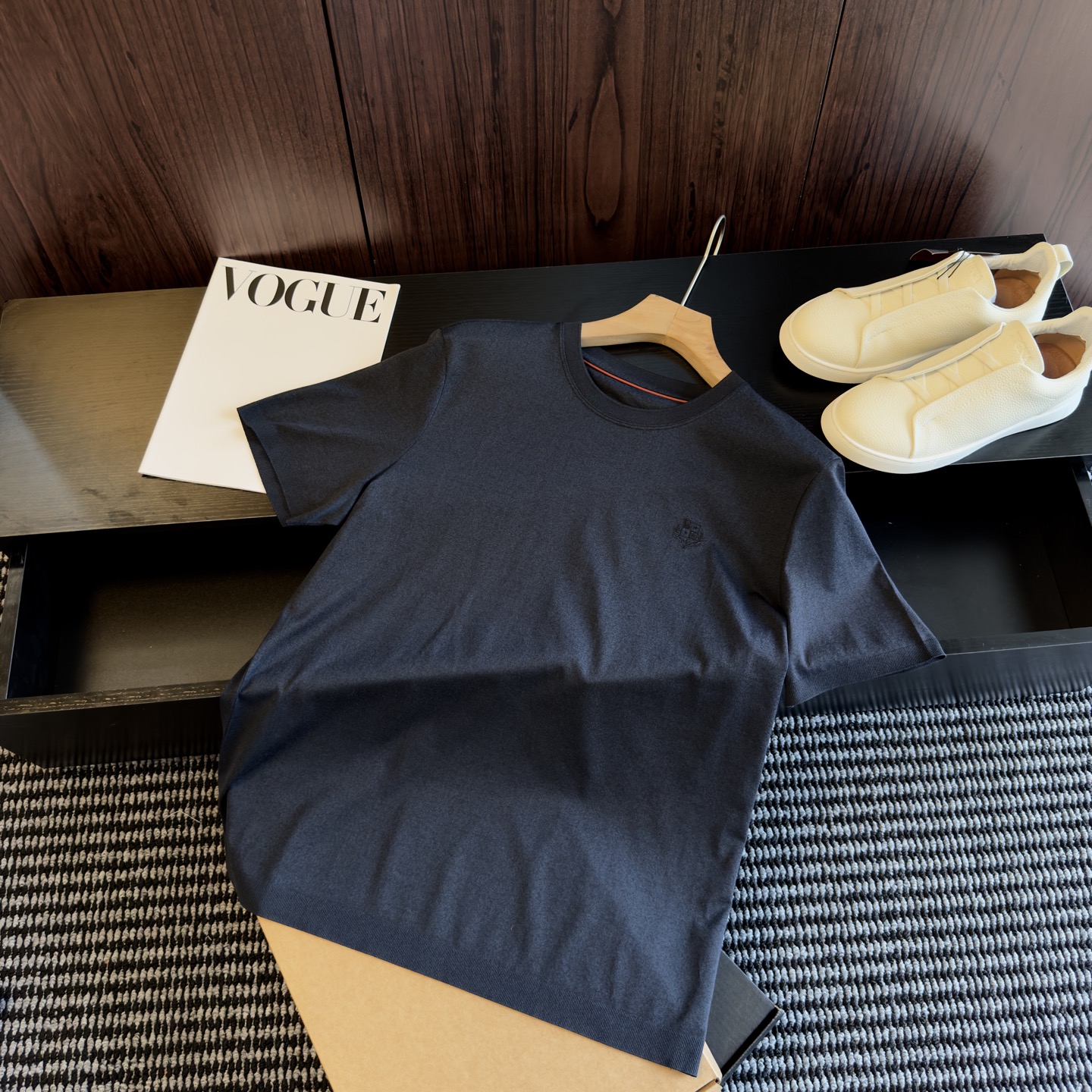 로로피아나 남성 반팔 129642 Loro Piana T Shirt 썸네일 이미지