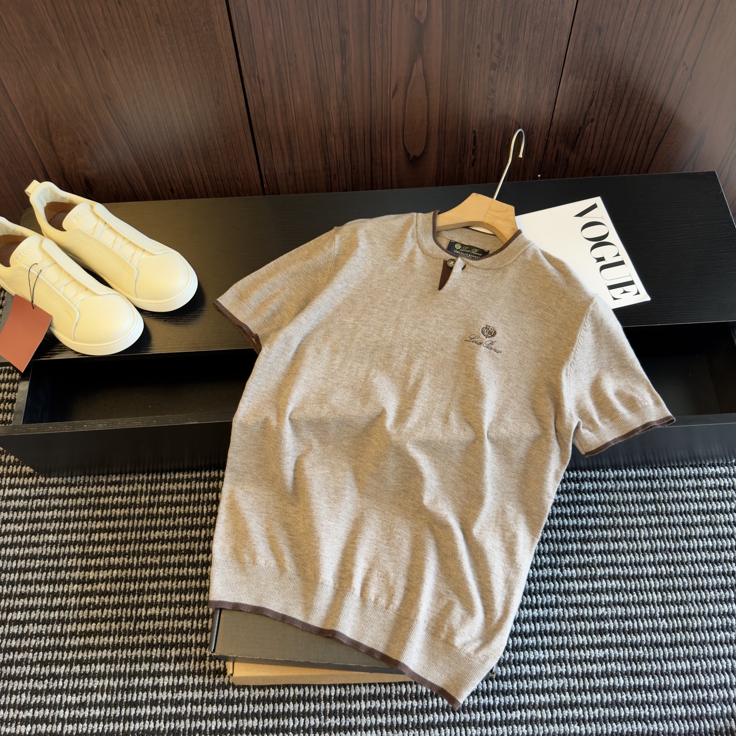 로로피아나 남성 반팔 129637 Loro Piana T Shirt 썸네일 이미지