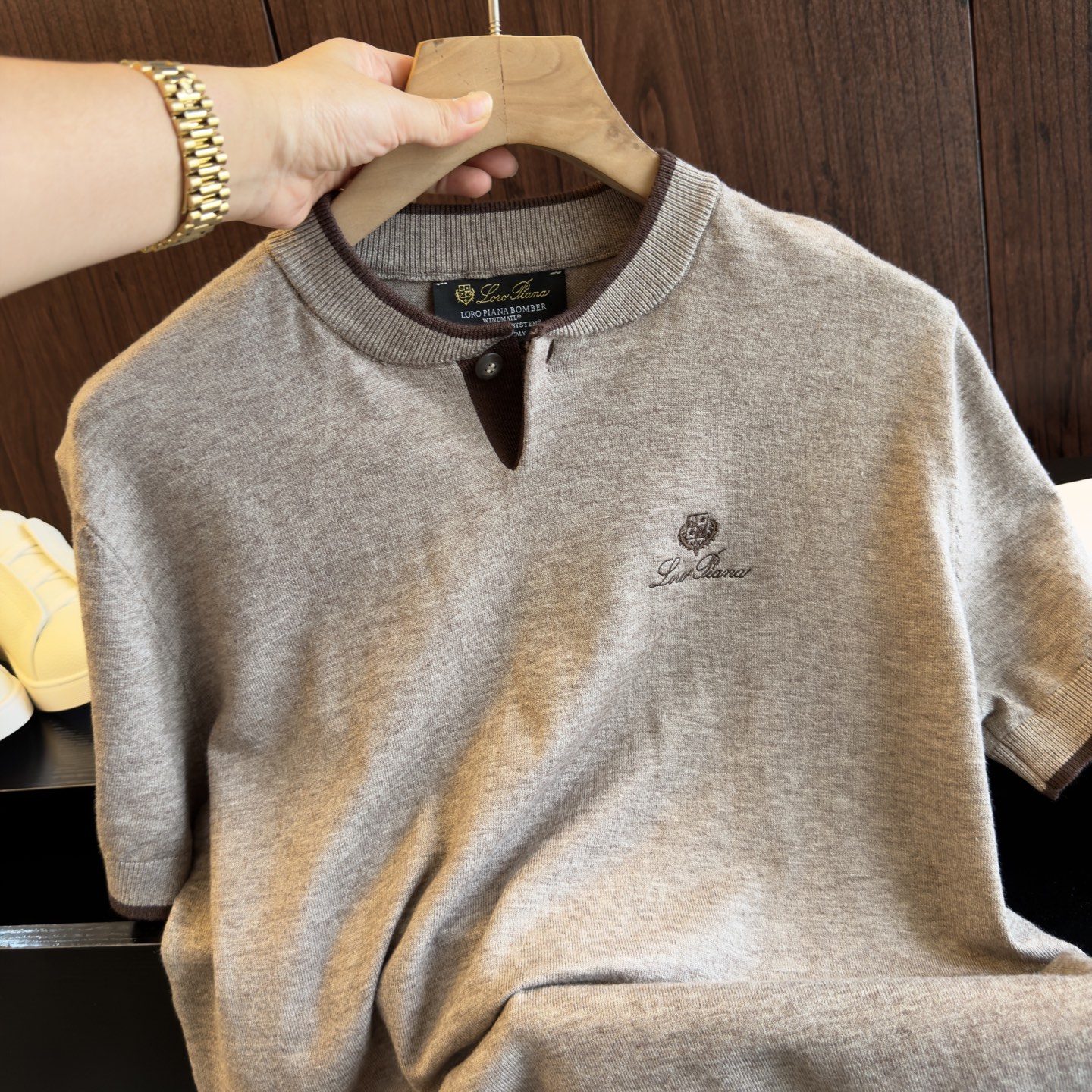 로로피아나 남성 반팔 129637 Loro Piana T Shirt 썸네일 이미지
