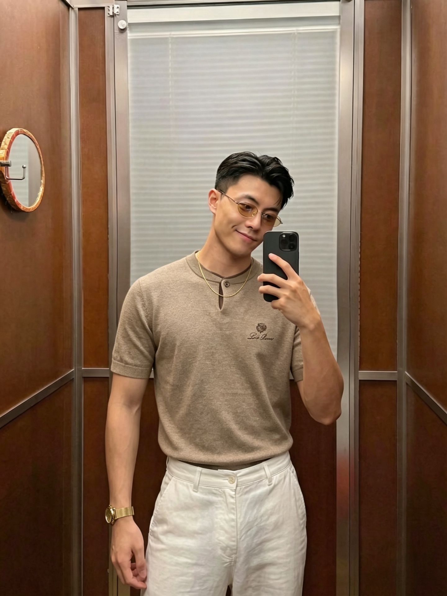 로로피아나 남성 반팔 129637 Loro Piana T Shirt 썸네일 이미지