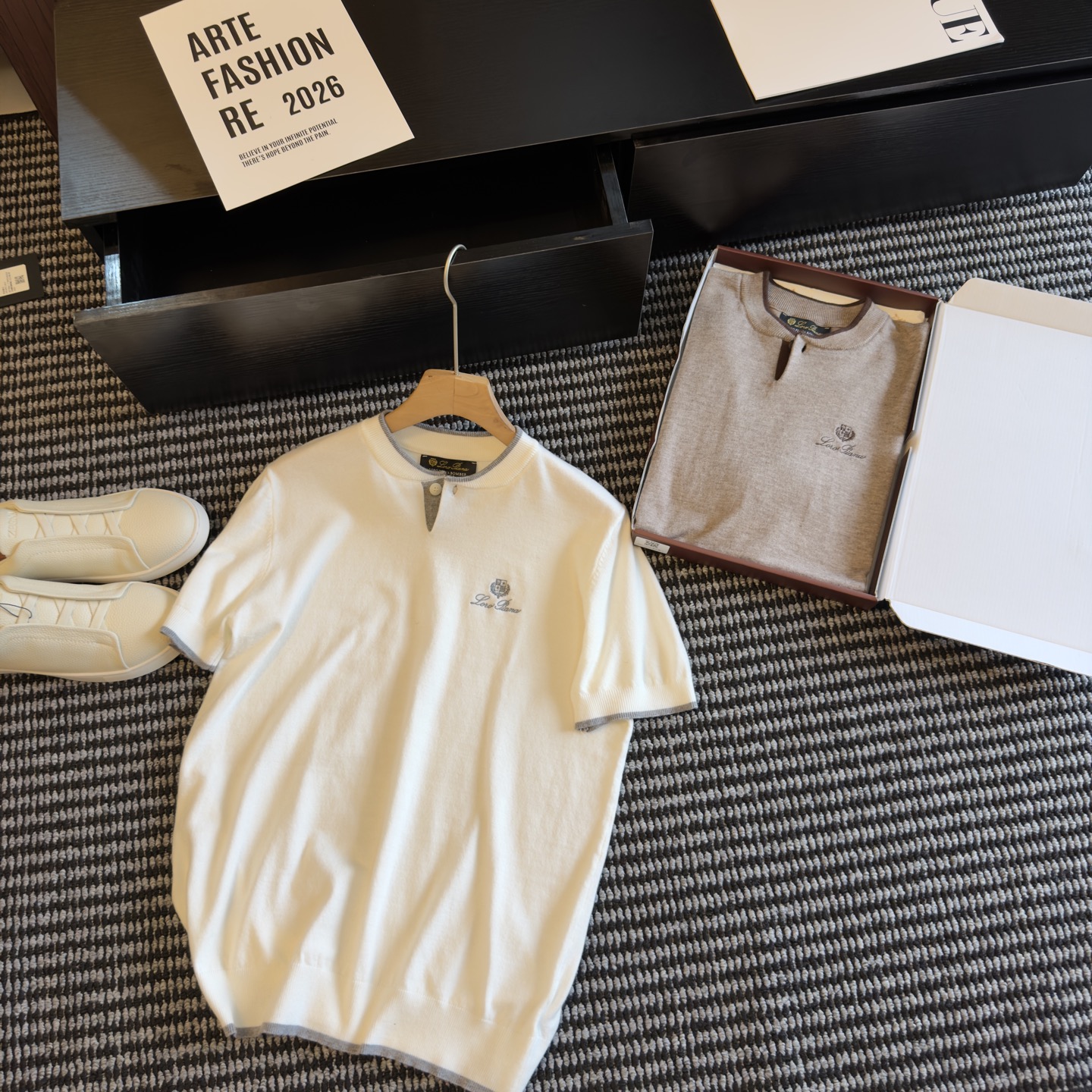 로로피아나 남성 반팔 129637 Loro Piana T Shirt 썸네일 이미지