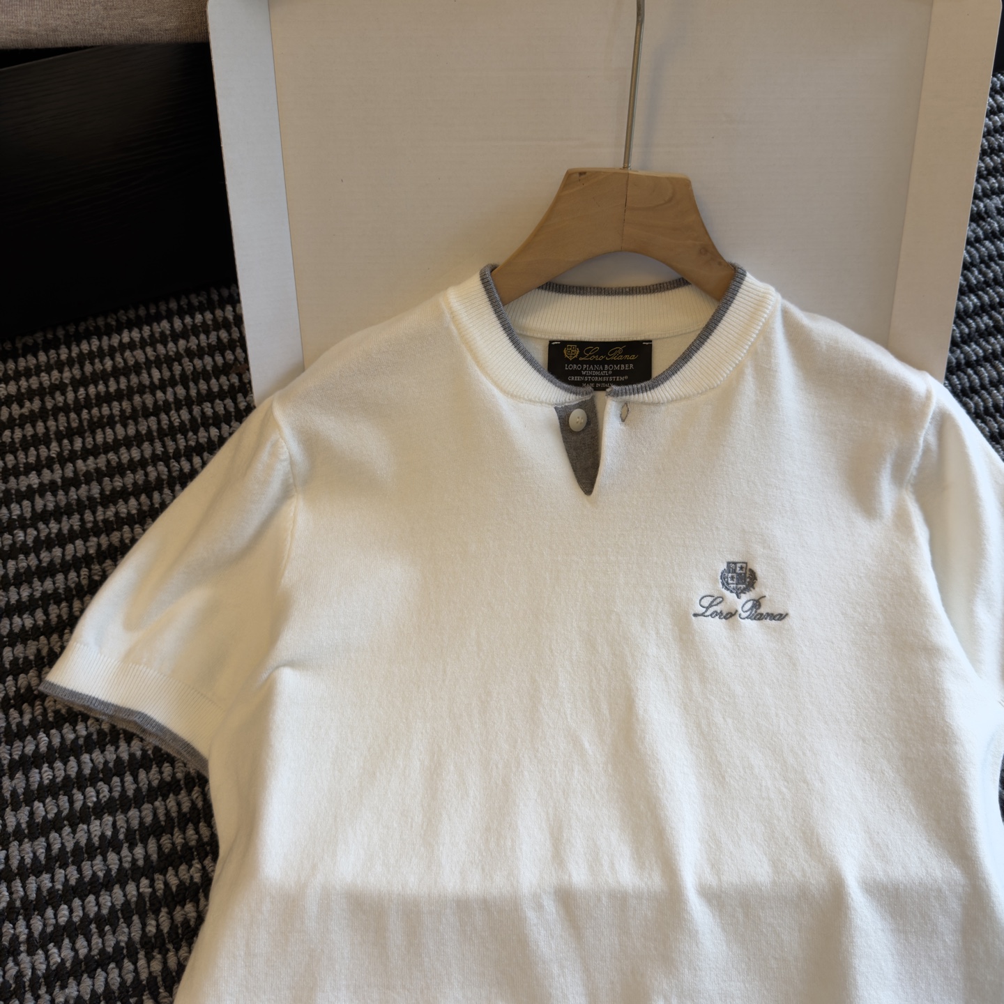 로로피아나 남성 반팔 129636 Loro Piana T Shirt 썸네일 이미지