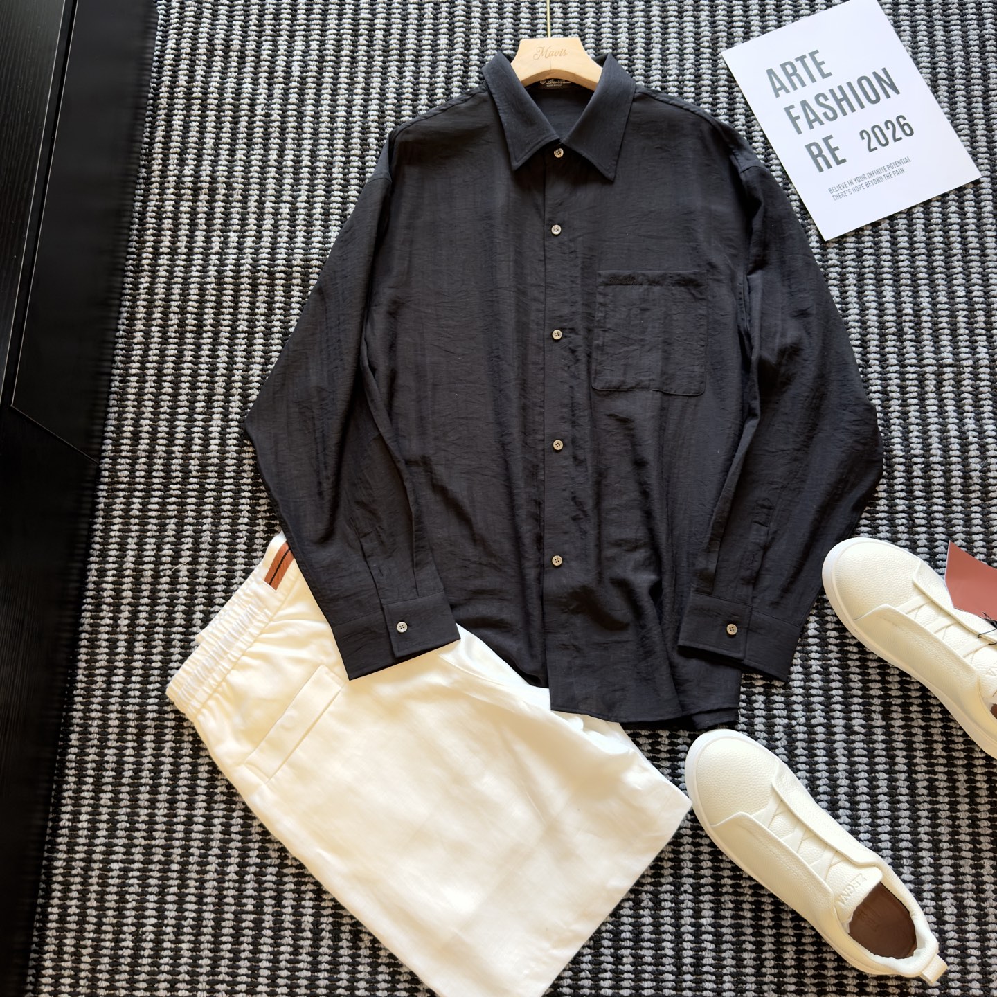 로로피아나 남성 긴팔 129623 Loro Piana Long Sleeve