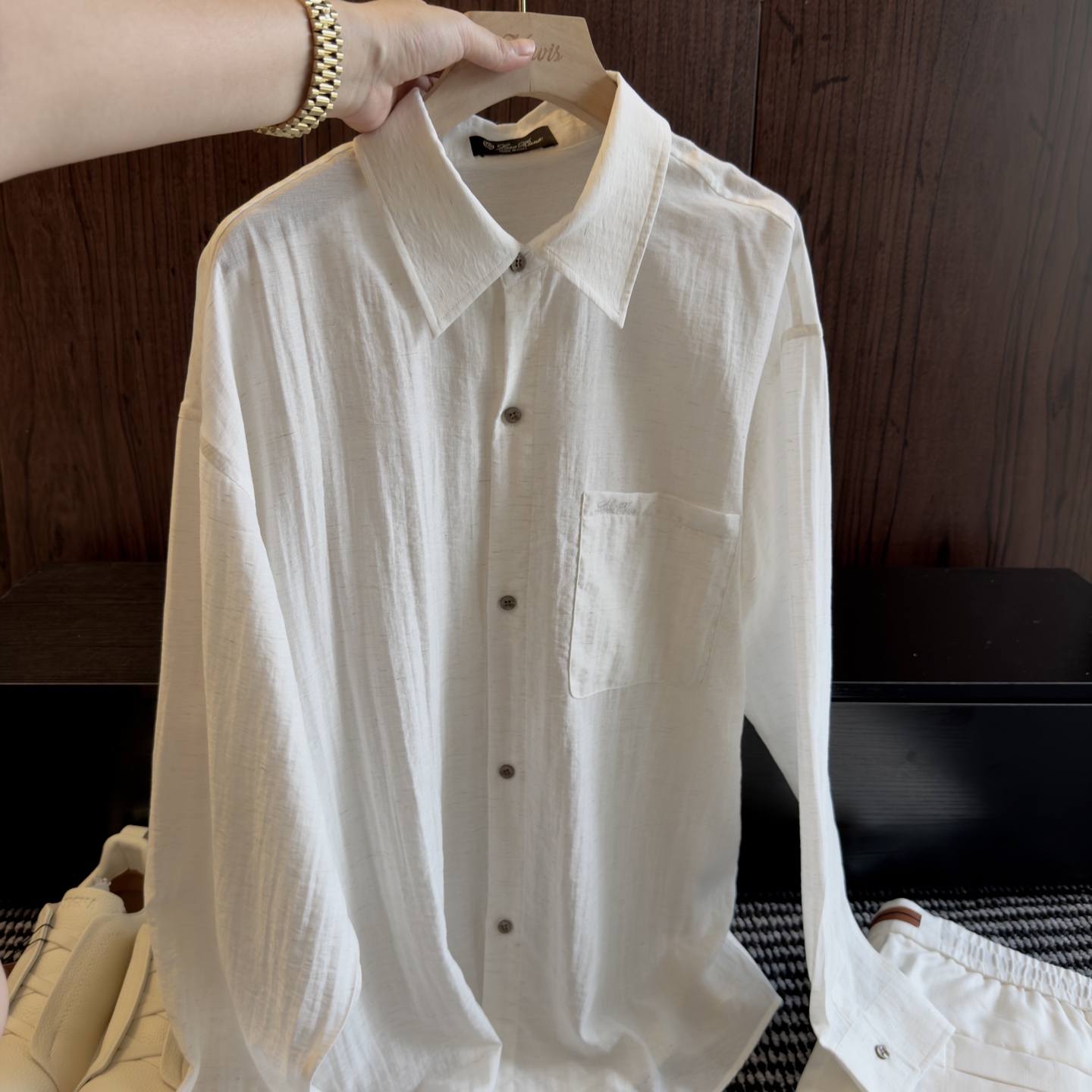 로로피아나 남성 긴팔 129624 Loro Piana Long Sleeve