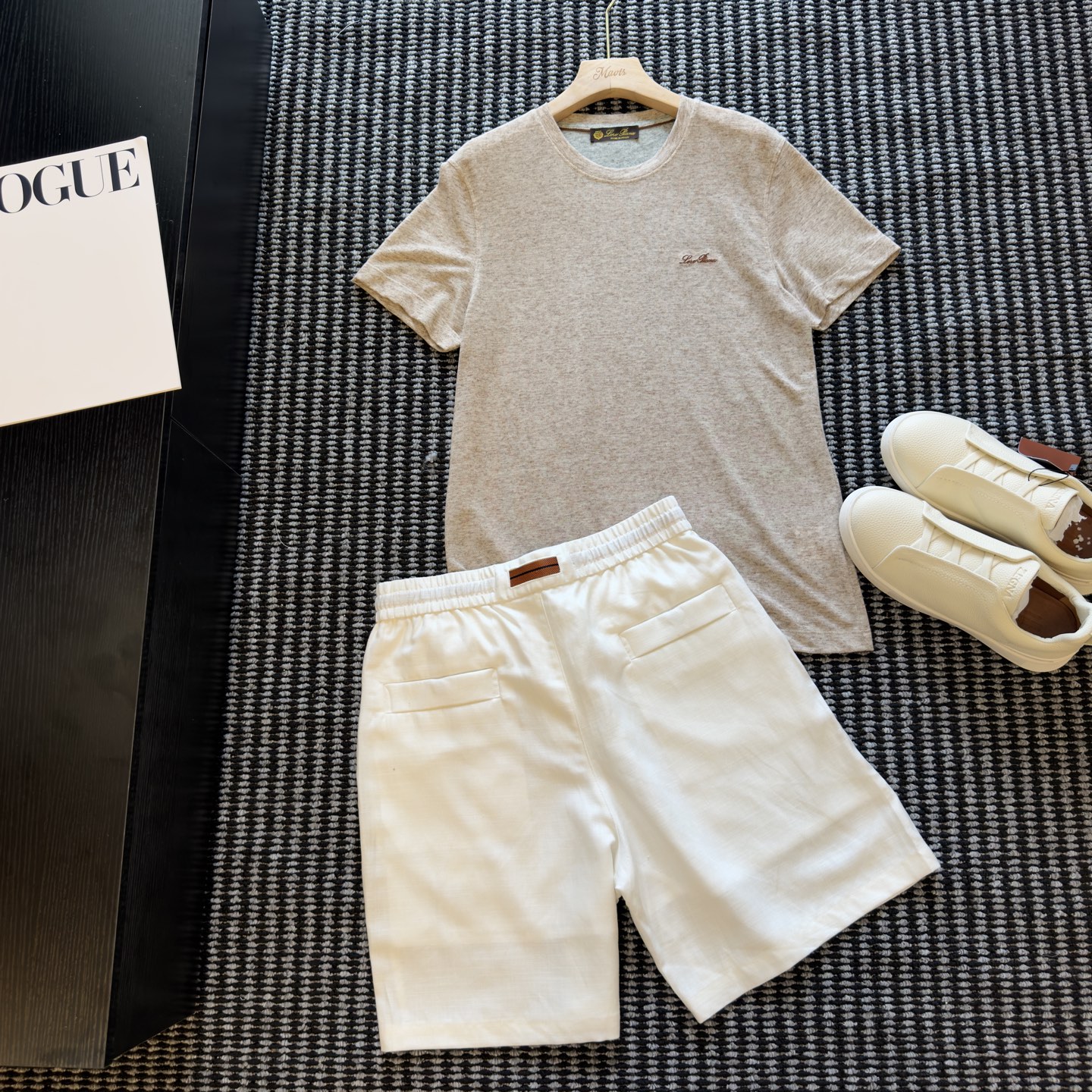 로로피아나 남성 반팔 129631 Loro Piana T Shirt