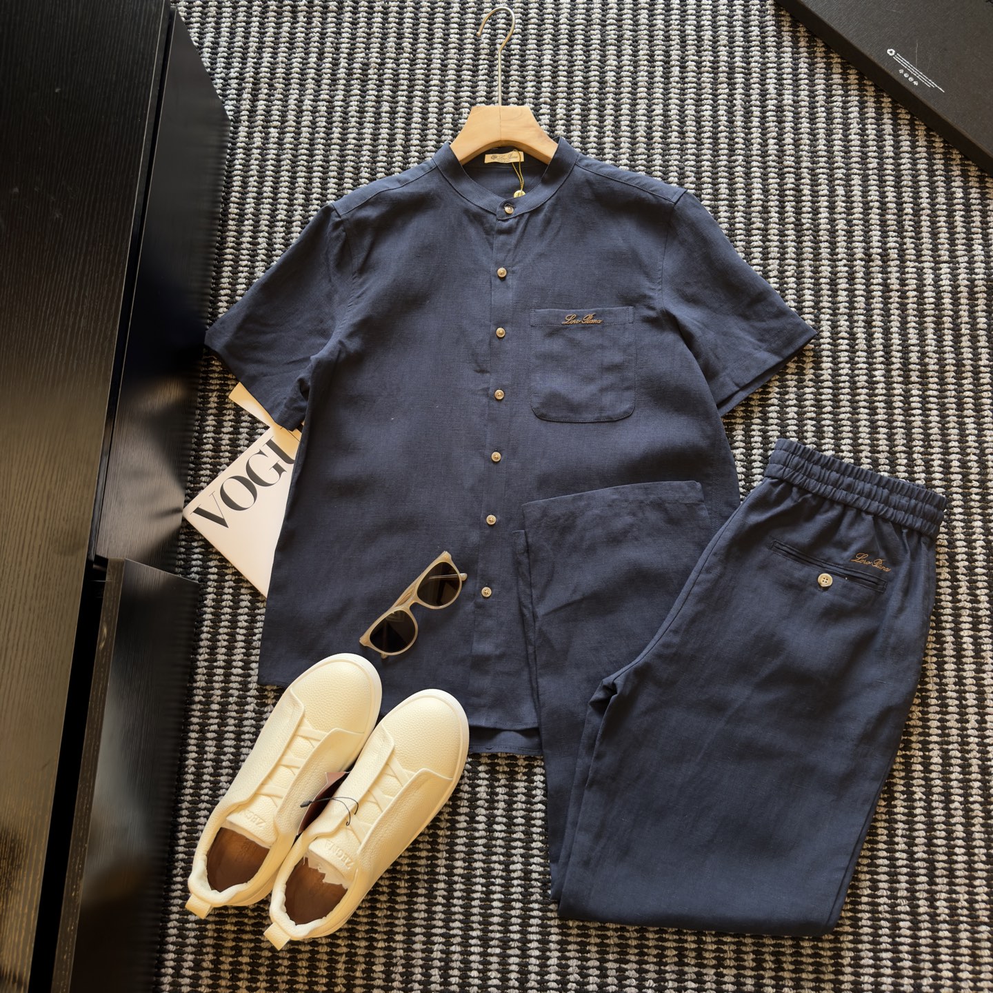 로로피아나 남성 반팔 121858 Loro Piana T Shirt