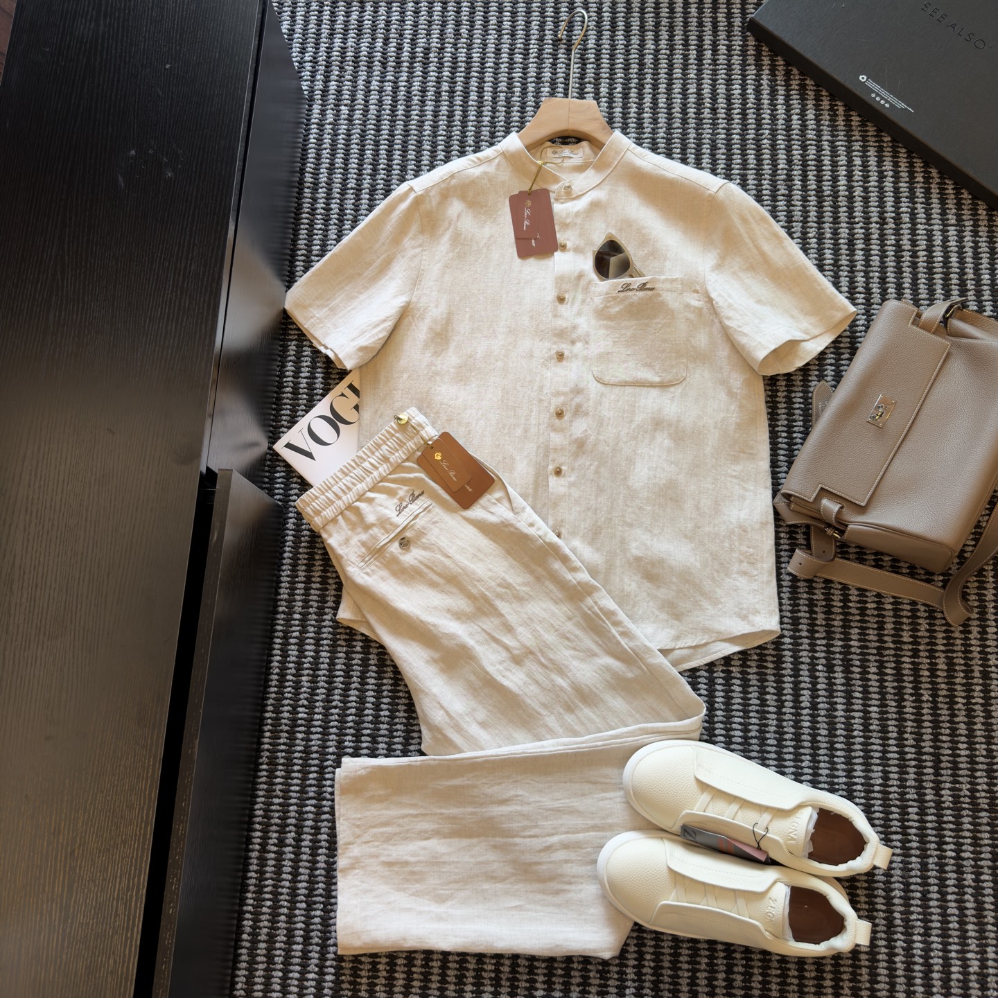 로로피아나 남성 반팔 121857 Loro Piana T Shirt