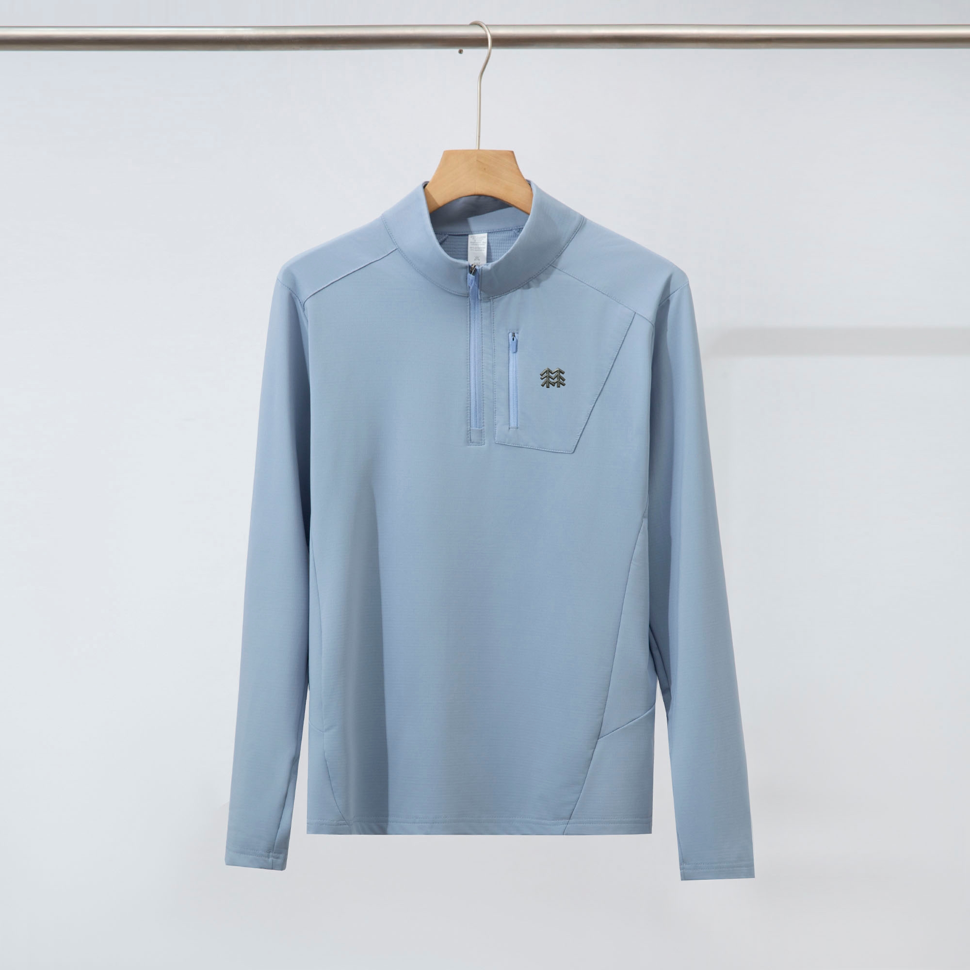 🛒购物价： 💰175
男女同款
秋冬一体绒，半拉链立领户外运动T恤卫衣打底内搭
尺码：S-3XL，
颜色：丁香蓝，冰川白，时尚黑，石碳灰，橄榄绿







