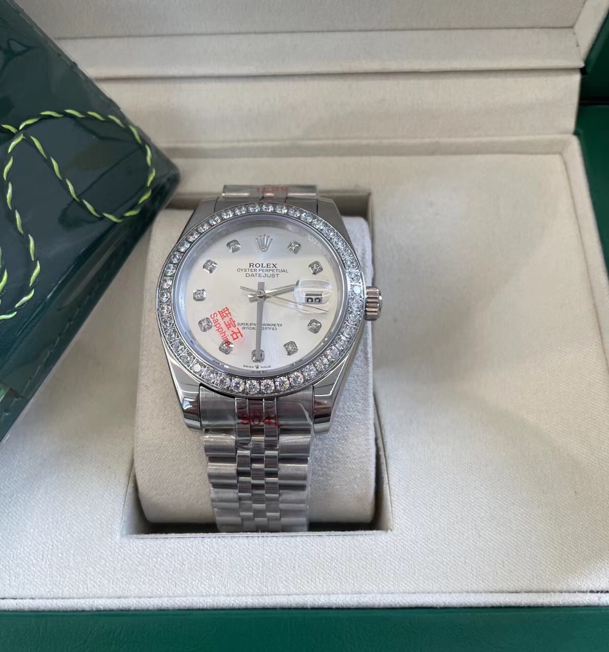 롤렉스 41MM316 L 스테인리스 남성용 손목시계 43496 이미지 8