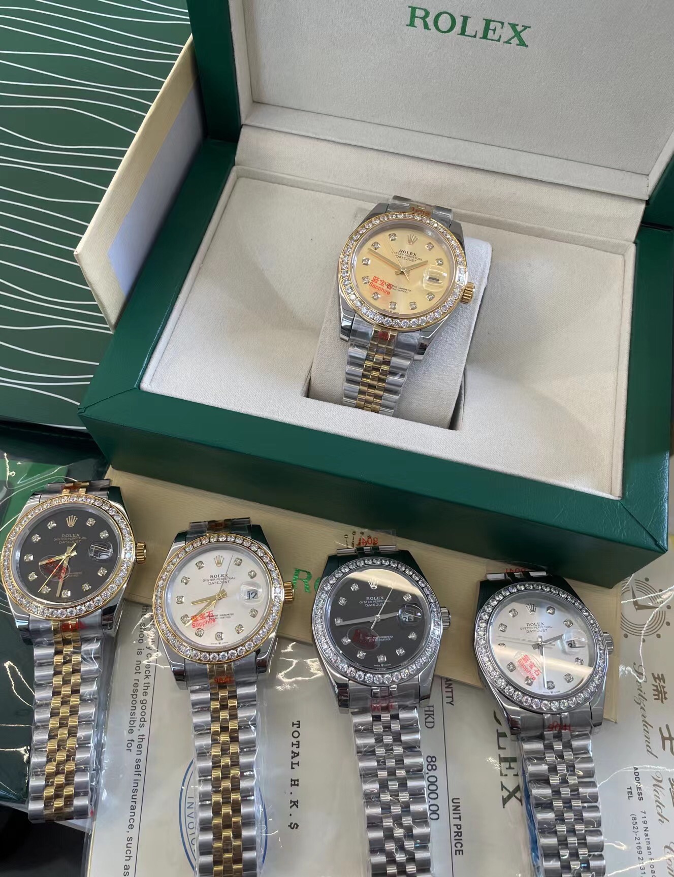 롤렉스 41MM316 L 스테인리스 남성용 손목시계 43496 이미지 9