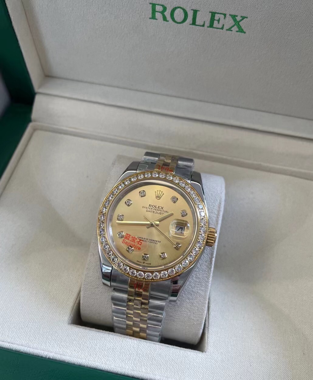 롤렉스 41MM316 L 스테인리스 남성용 손목시계 43496 이미지 3