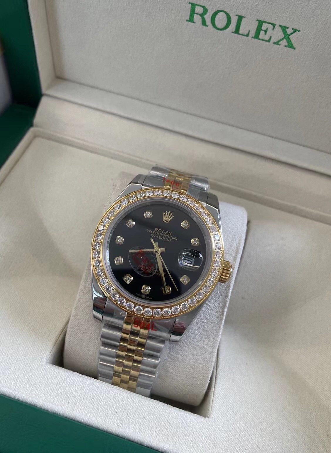 롤렉스 41MM316 L 스테인리스 남성용 손목시계 43496 이미지 2