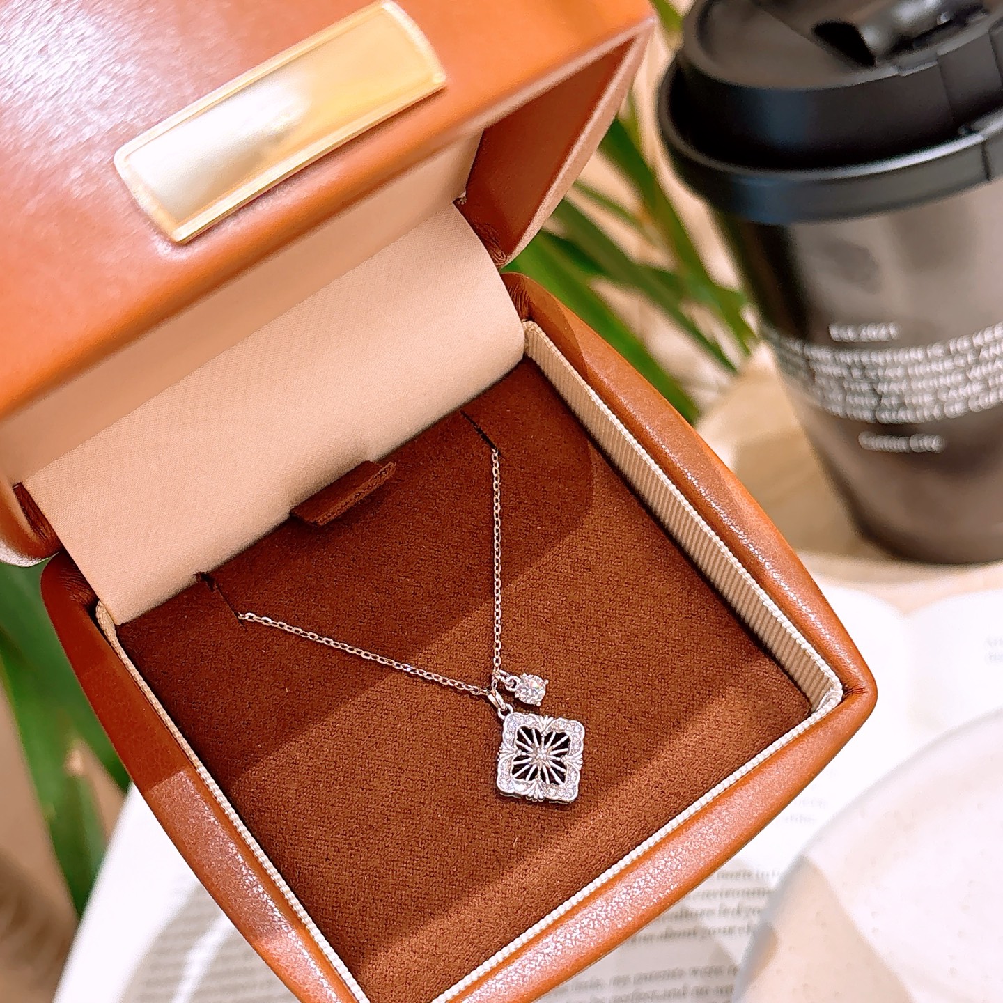 Nickel Free Silver Necklace Artistic Self-love Silver