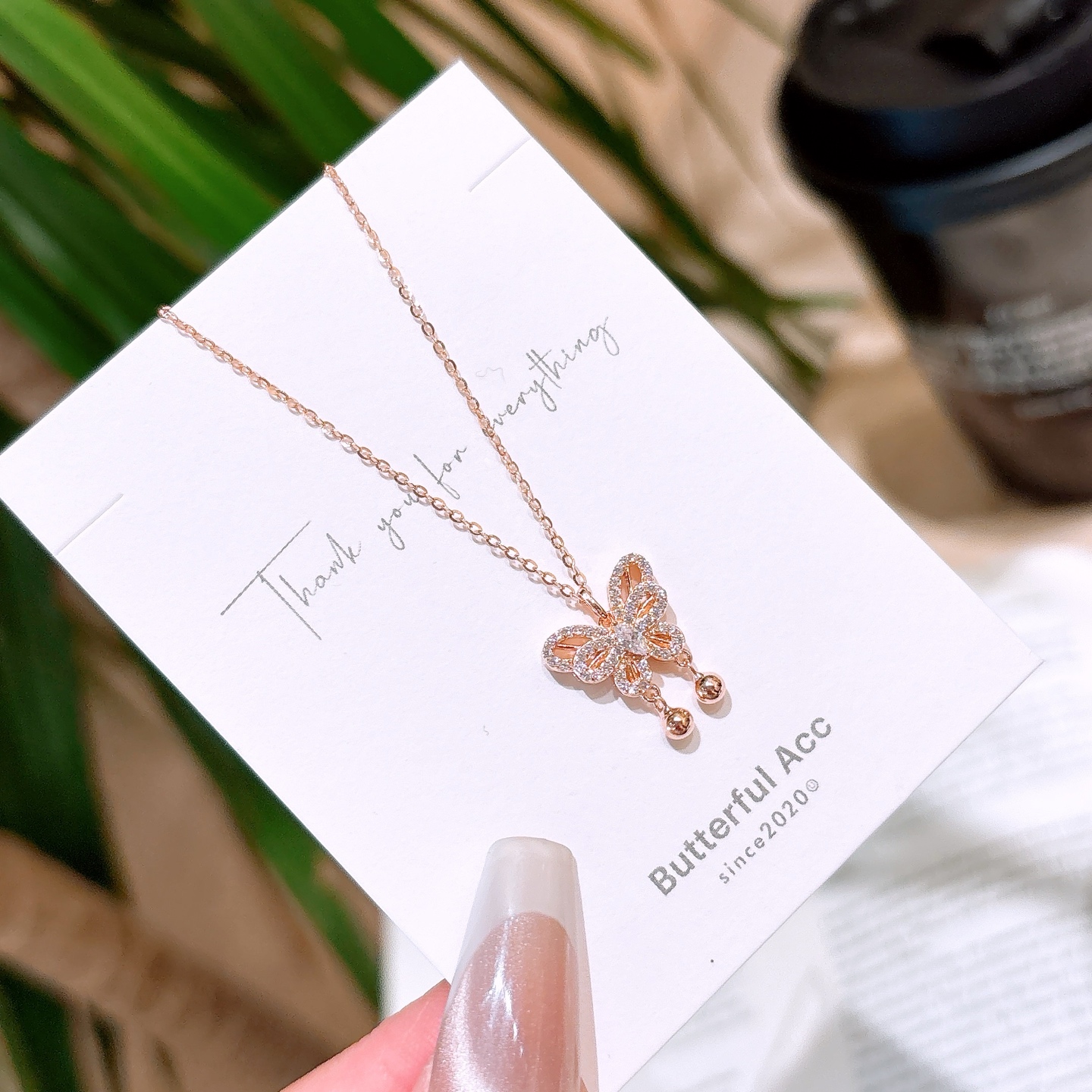 Hypoallergenic Silver Necklace Dainty Birthday Gold