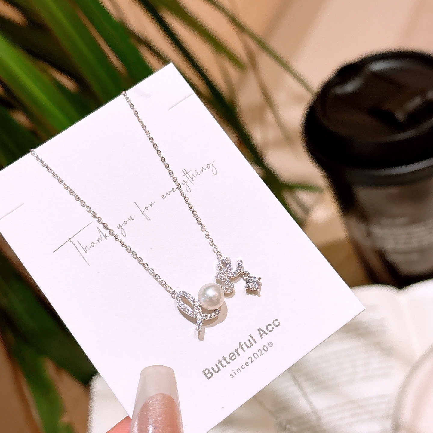 Hypoallergenic Silver Moissanite Necklace Soft Mother's Birthday Gold