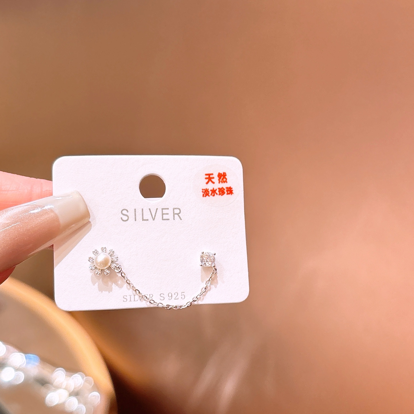 Low Allergy Silver Earrings Chic Anniversary Gold