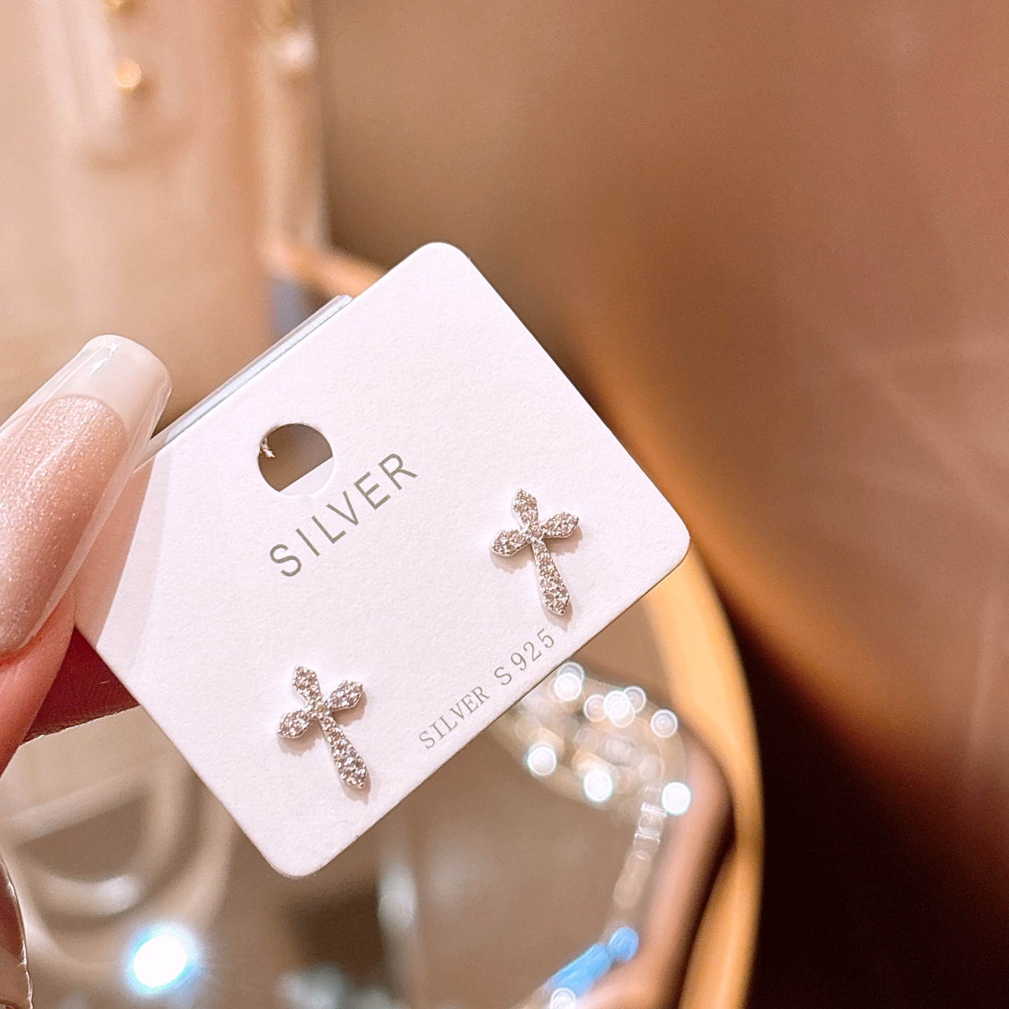 Low Allergy Silver Earrings French Engagement Silver