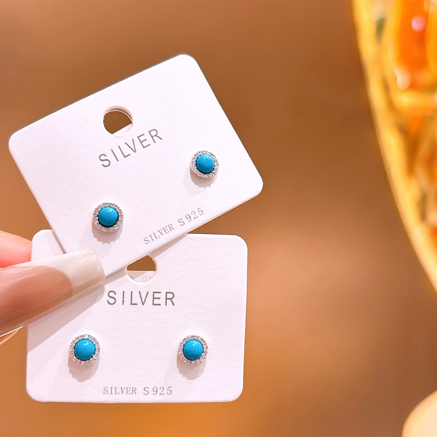 Massivsilber Ohrringe Verspielt Muttergeburtstag Silber