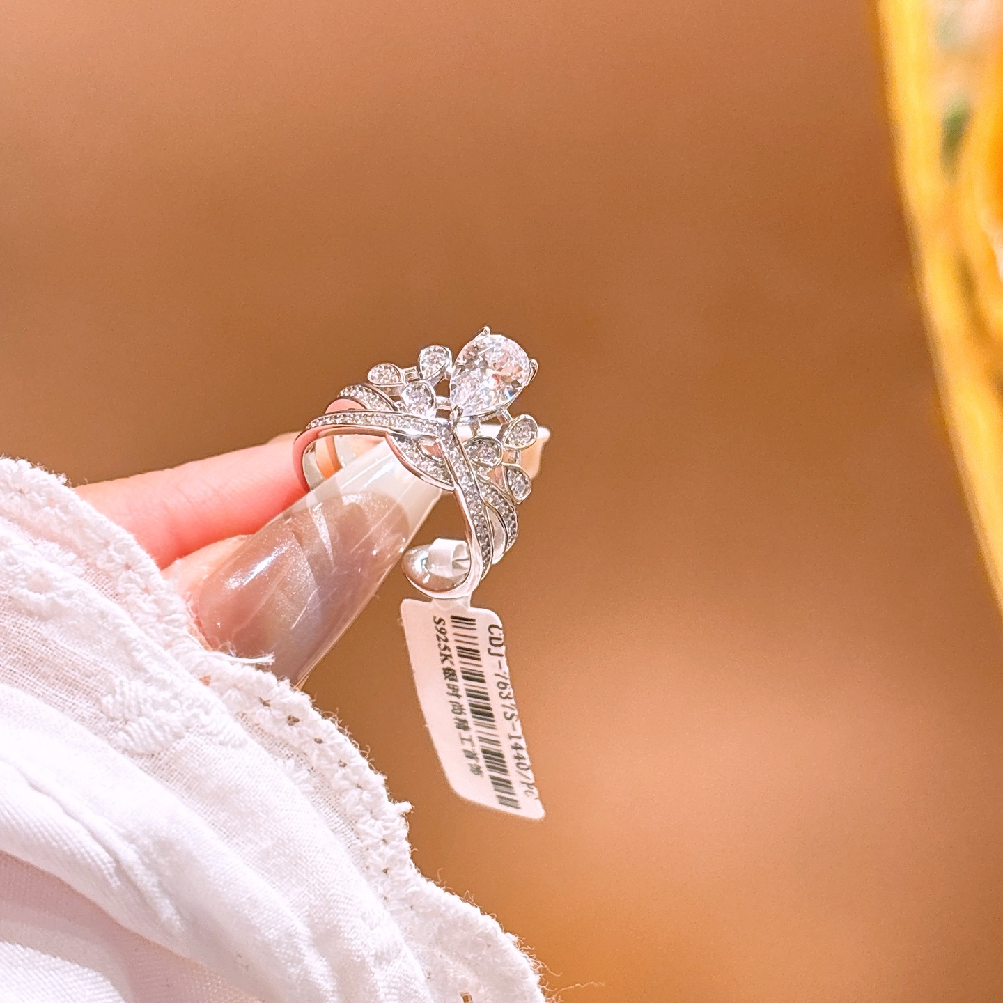 Nickel Free Silver Ring Ins Style Wedding Favor Gold