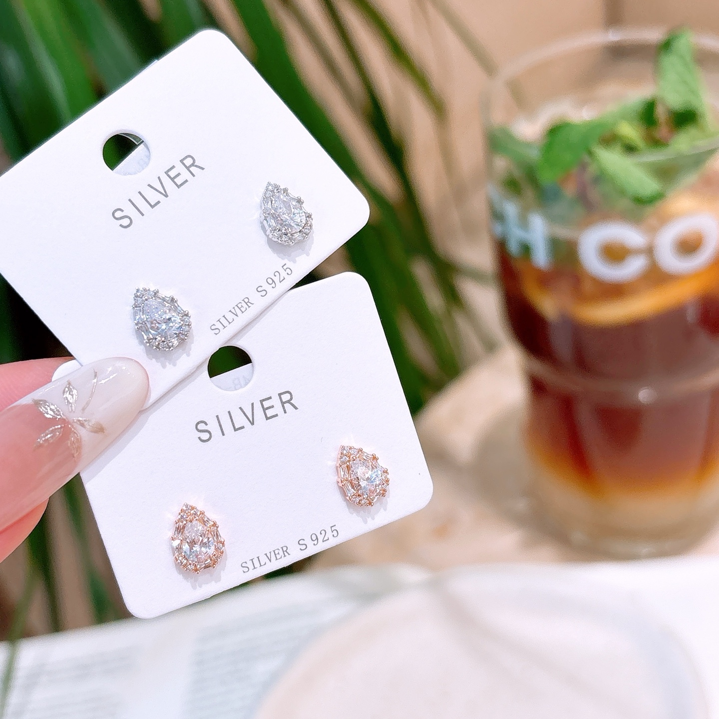 甘いアレルギー対応シルバーイヤリングシルバー 母の日