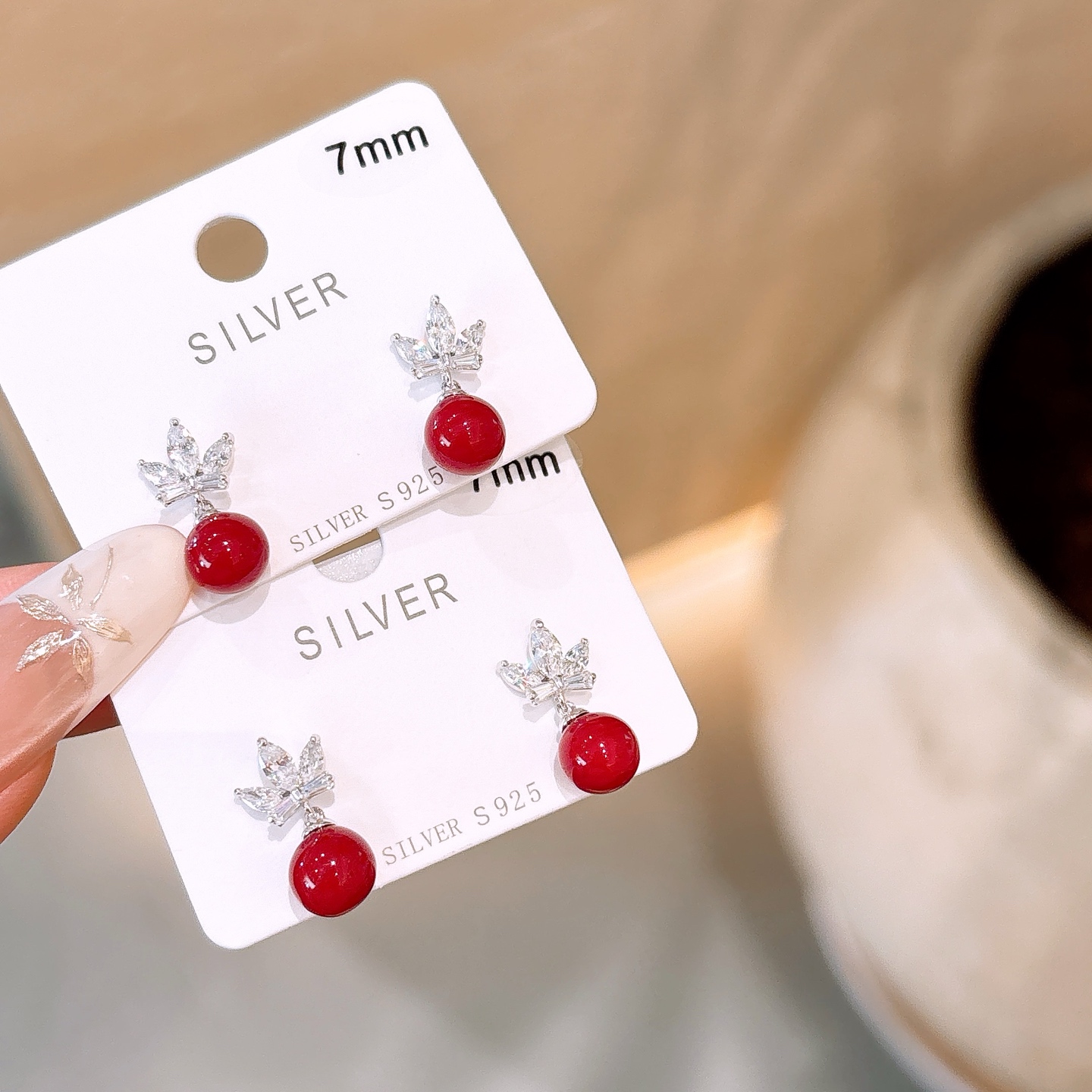 S925 Sterling Silver Earrings Ethereal Banquet Gold