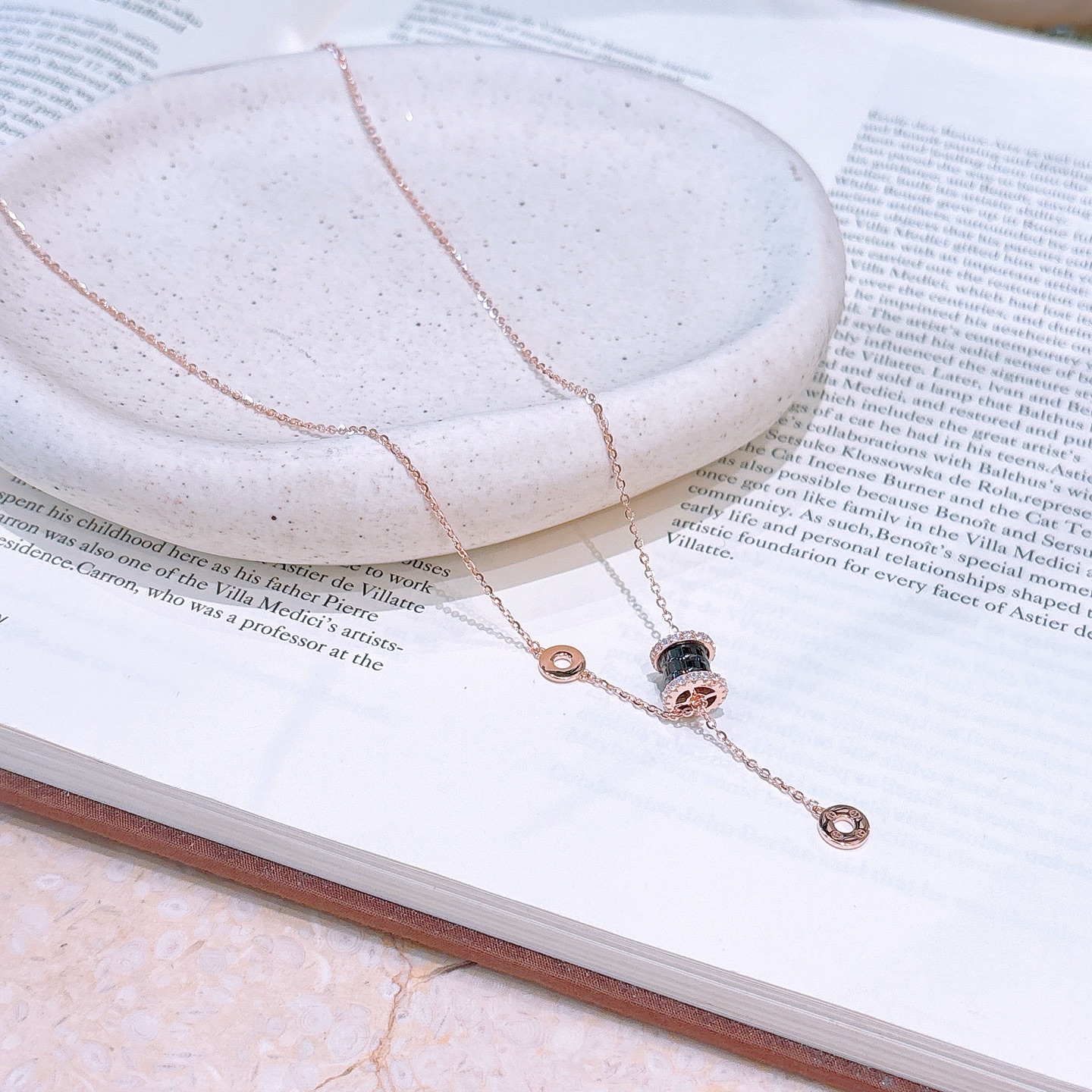 ユニークニッケル無添加銀ネックレスゴールド パーティー