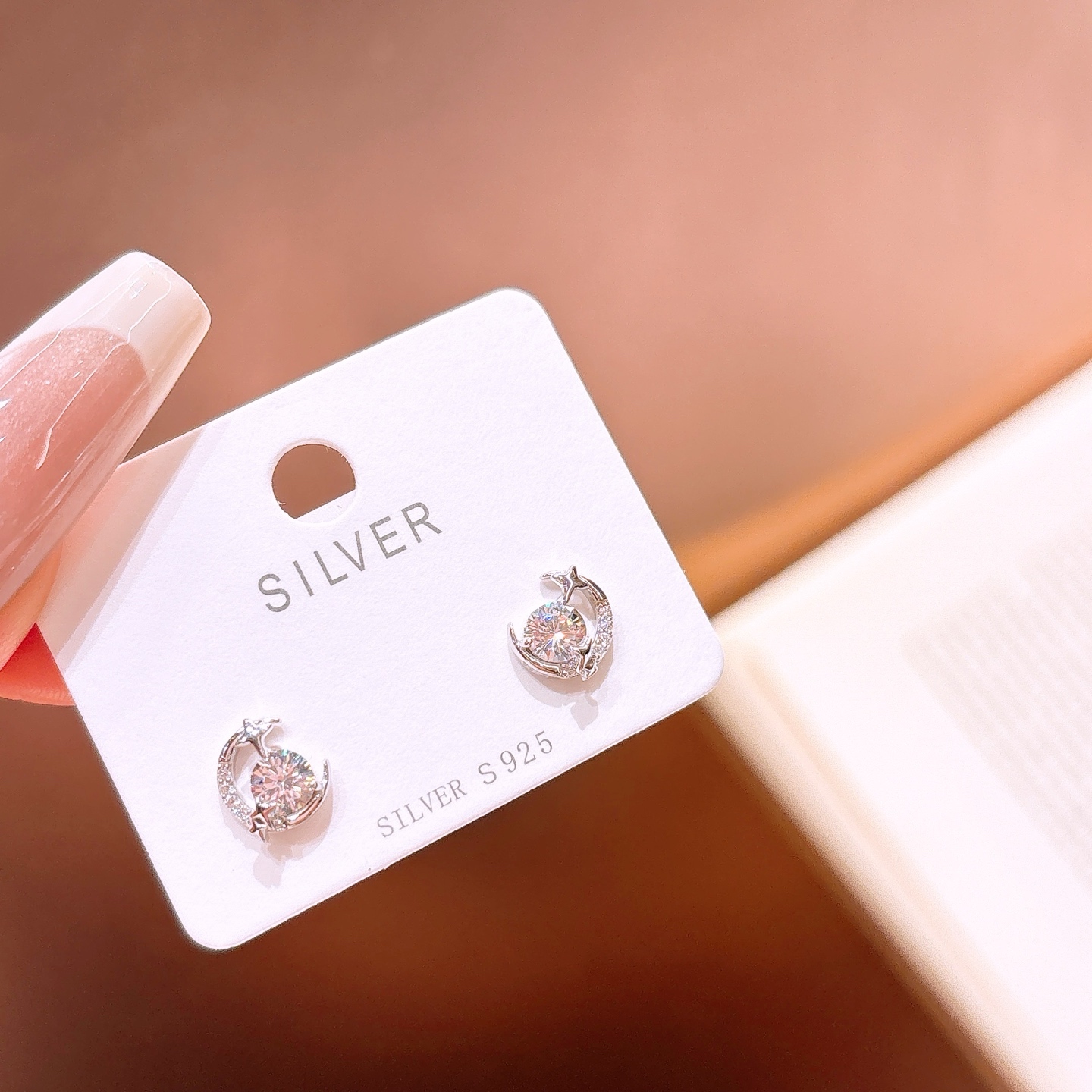 さわやか系純銀イヤリングシルバー 記念日