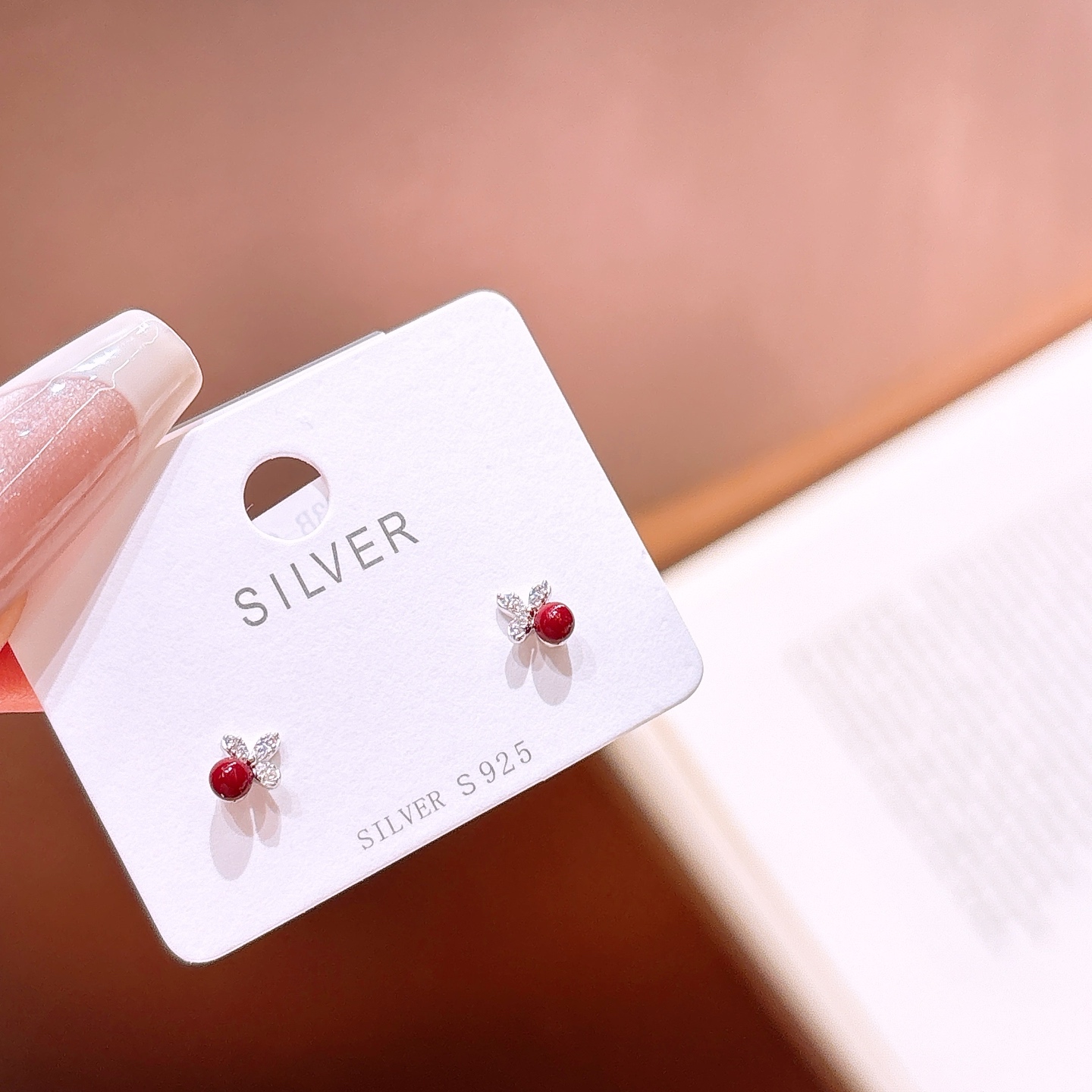 ミニマリスト925シルバーイヤリングゴールド 日常使い