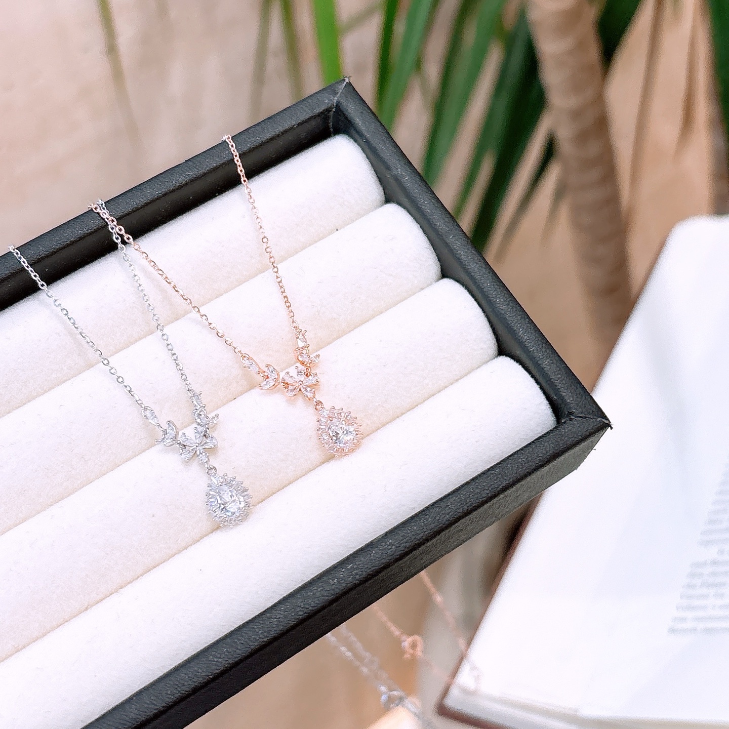 Nickelfreies Silber Kette Elegant Neujahr Gold