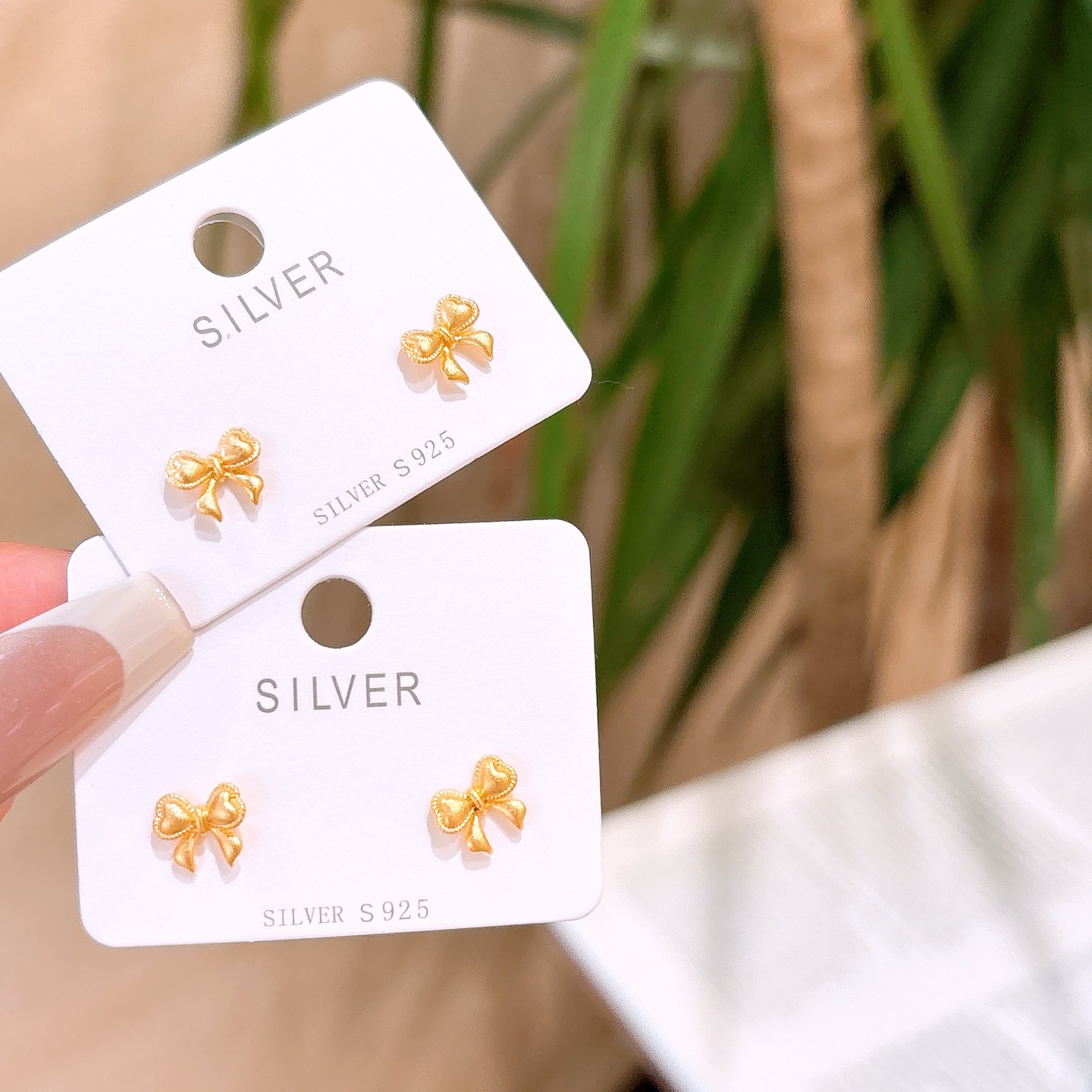 甘辛高品質シルバーイヤリングシルバー 卒業