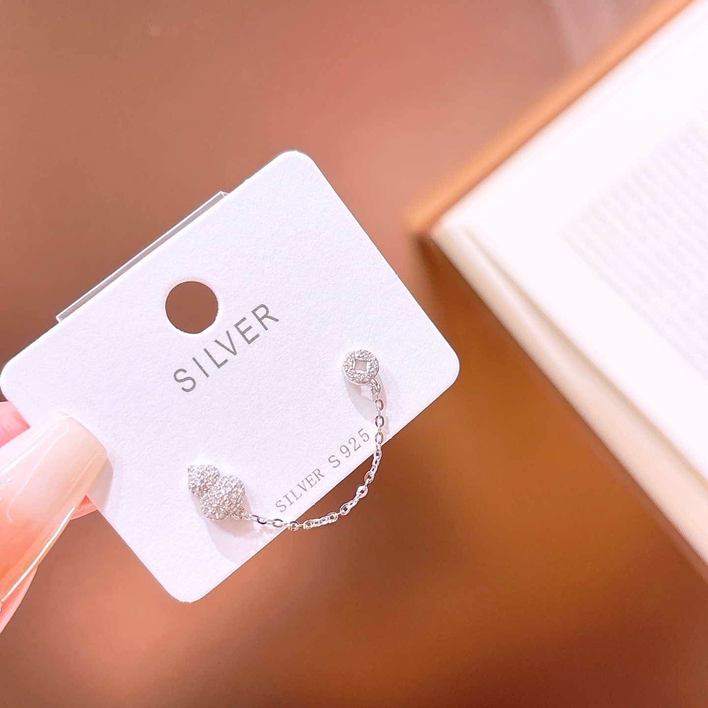 Nickel Free Silver Earrings Ultra Minimal Graduation Gold