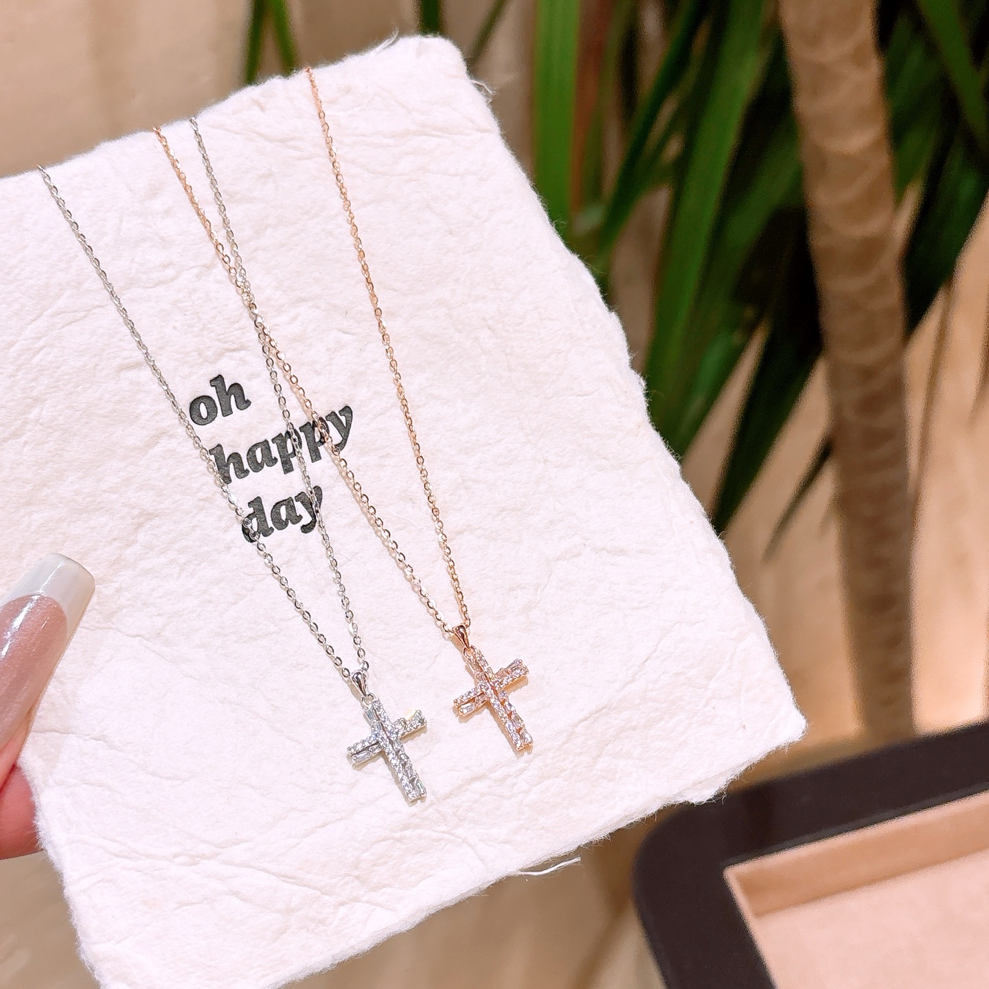 甘辛S925スターリングシルバーネックレスシルバー 告白