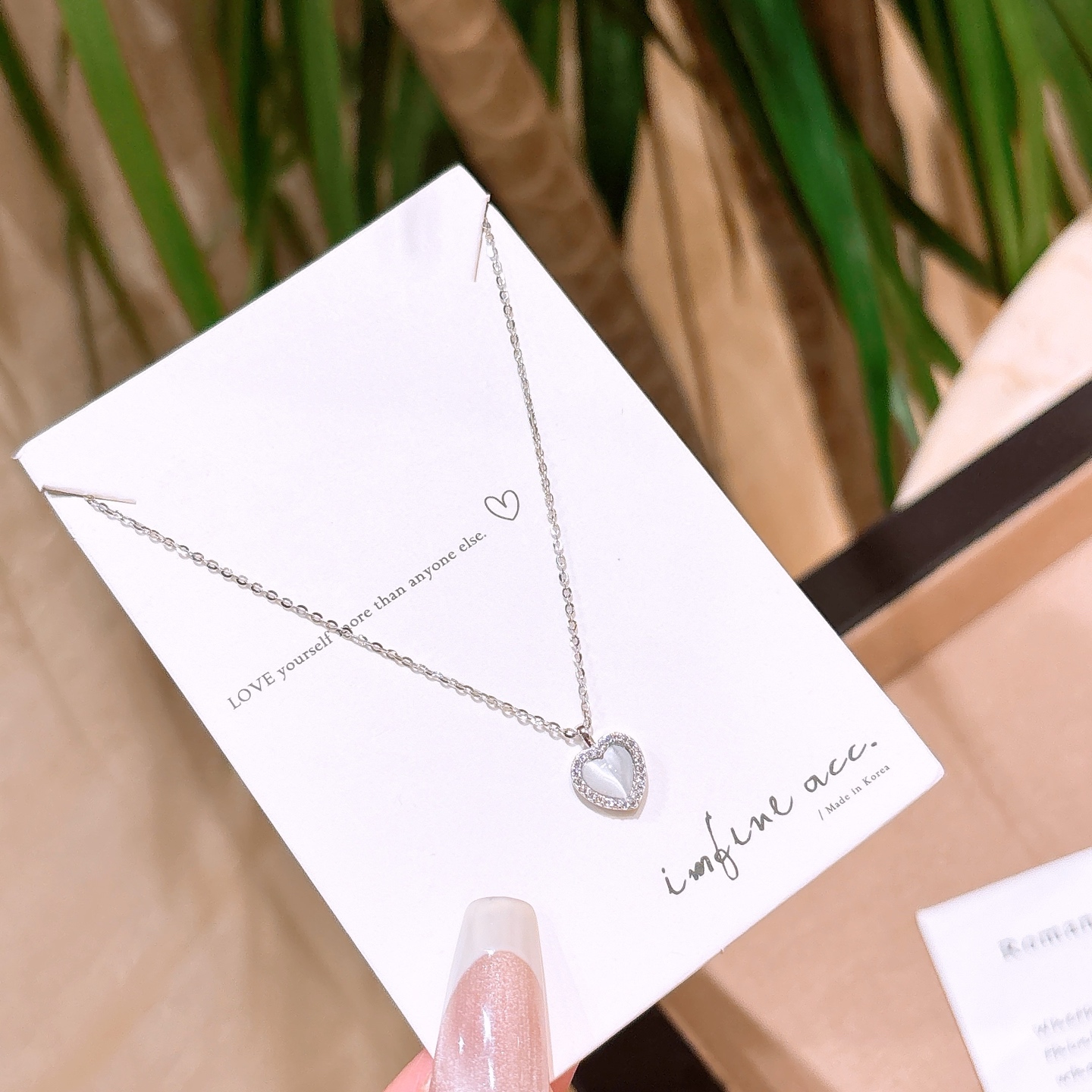 フレンチニッケル無添加銀ネックレスシルバー 先生の日