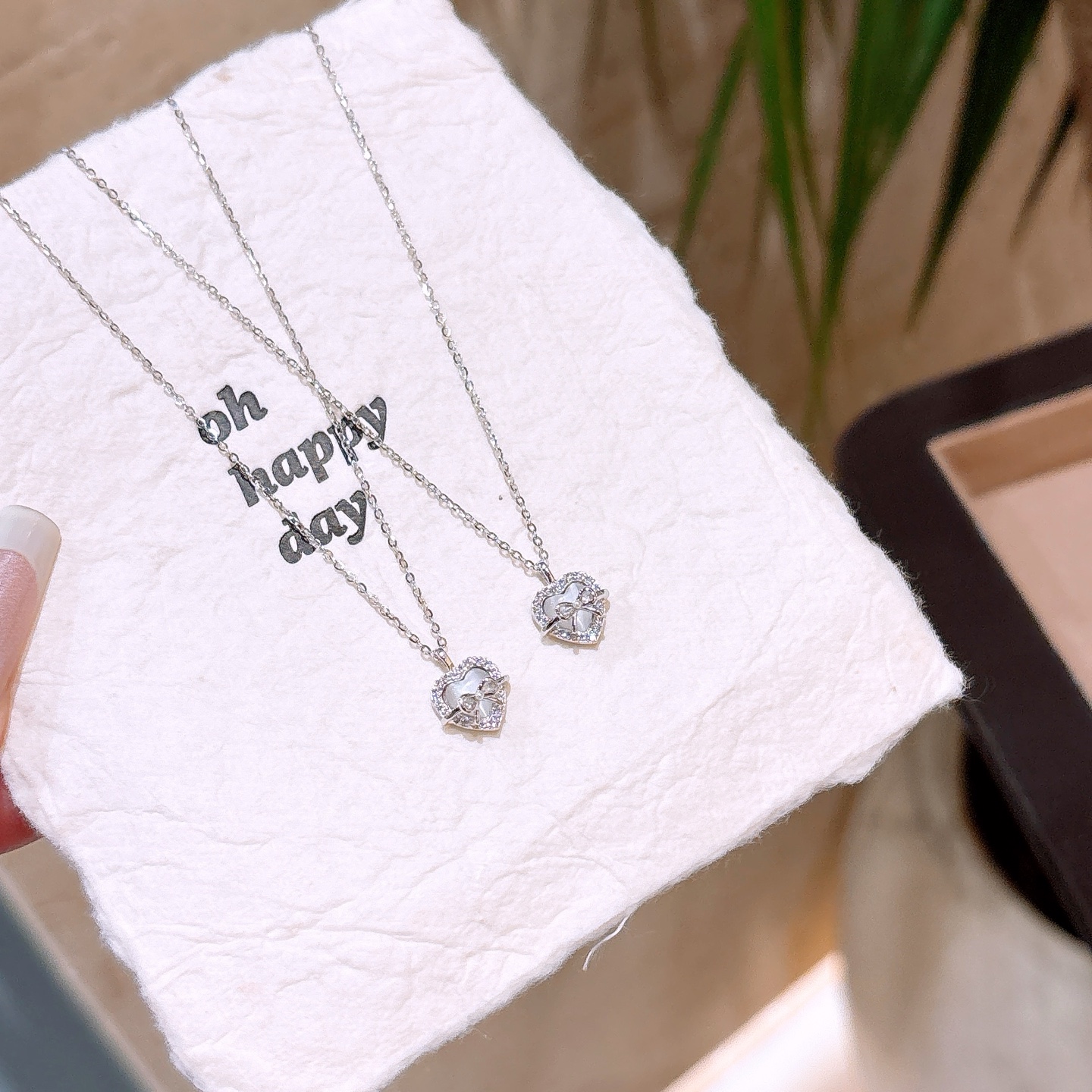 森ガール純銀ネックレスシルバー パーティー