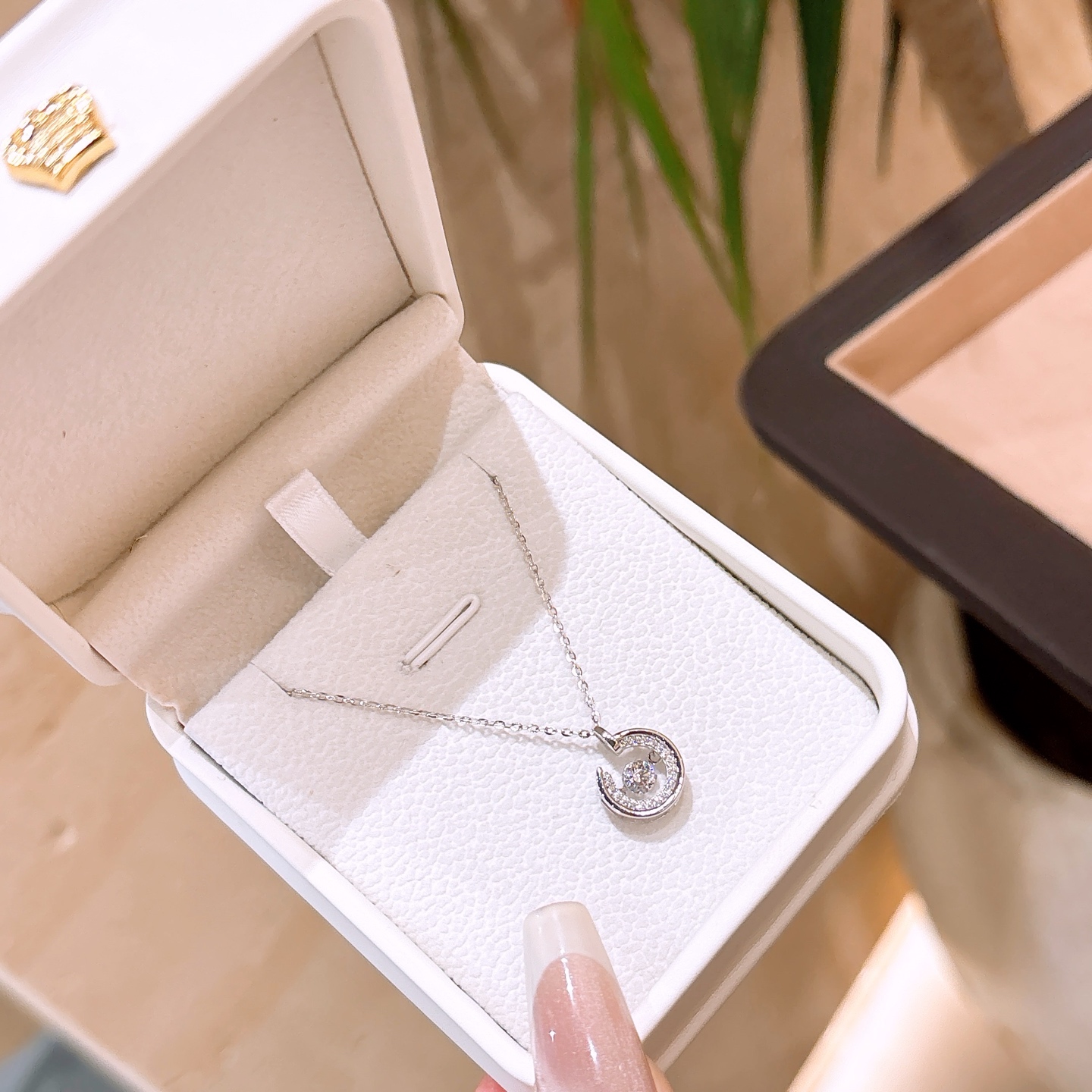 可愛い925シルバーネックレスゴールド 誕生日